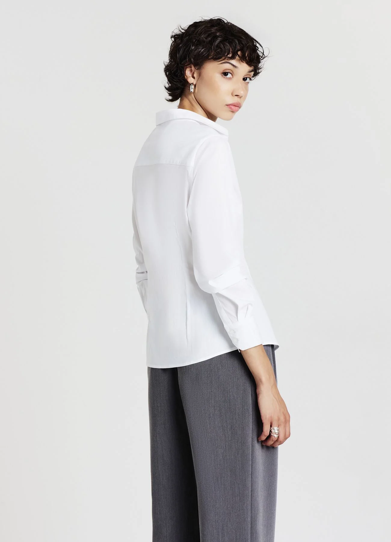 Camicia popeline slim fit - Image 4