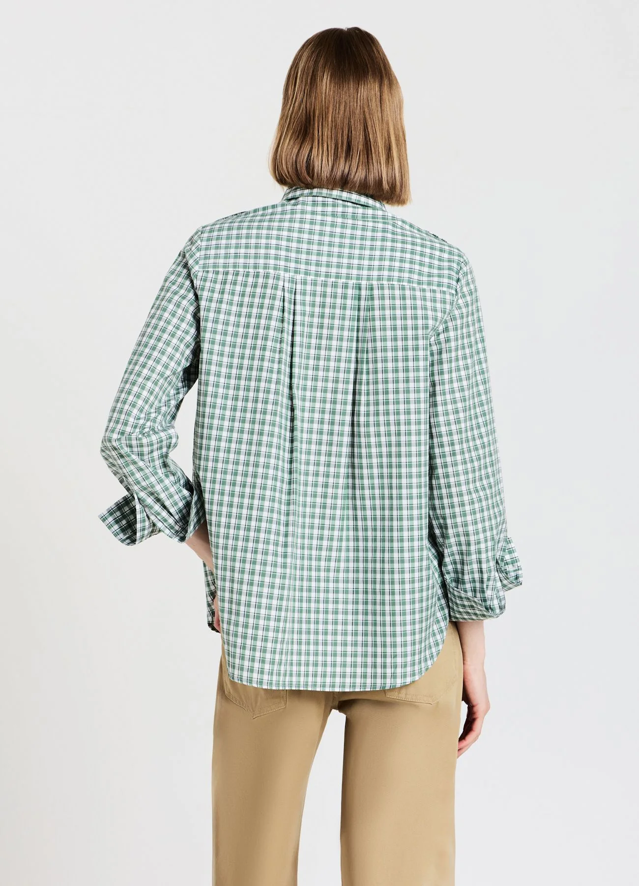 Camicia quadri con tasche - Image 3
