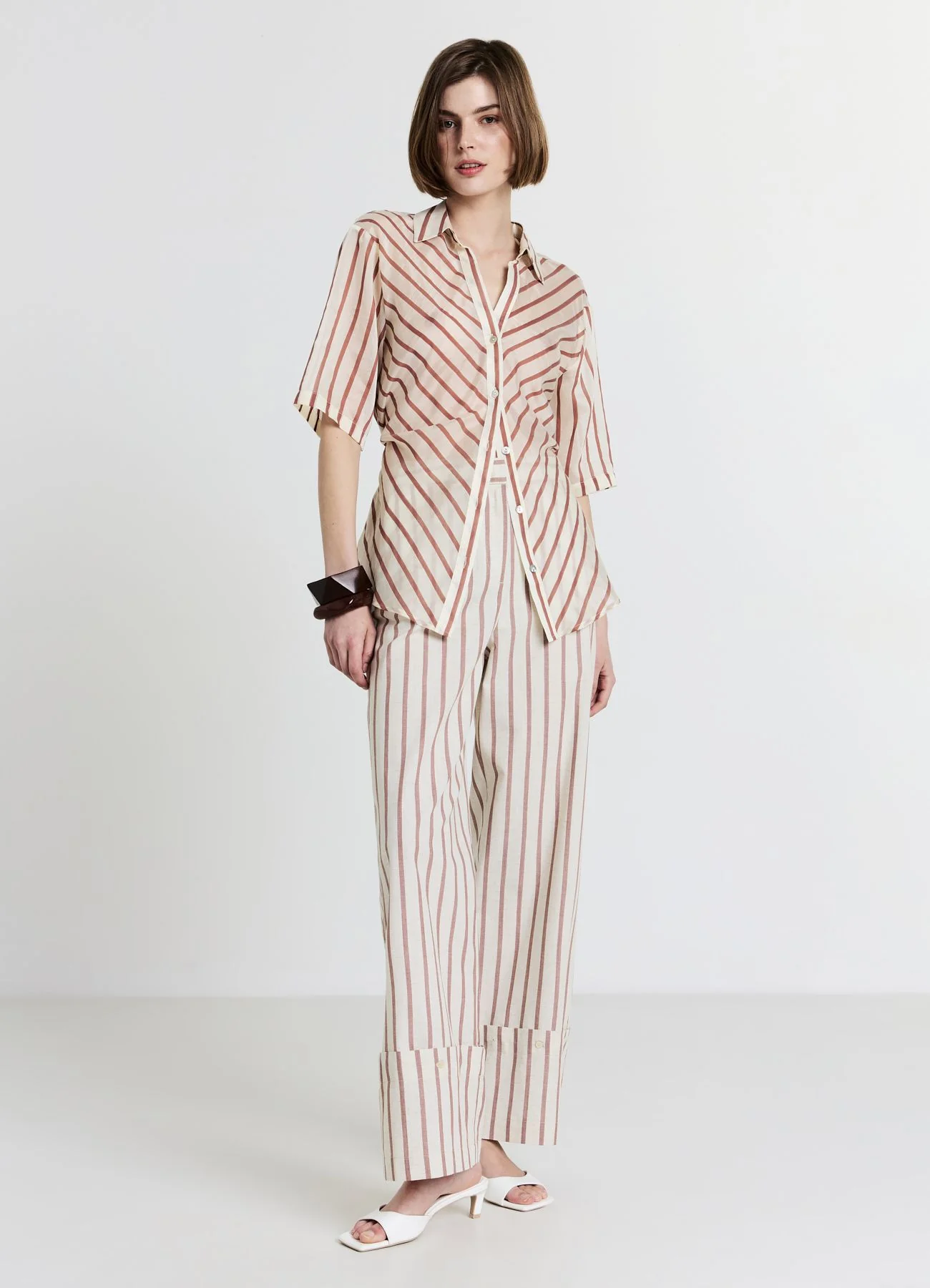 Camicia righe oblique - Image 2