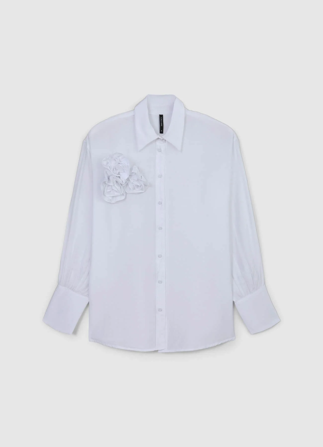 Camicia rose applicate