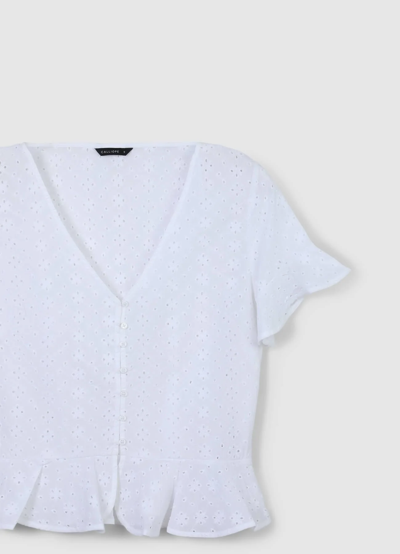 Camicia rouches sangallo - Image 5