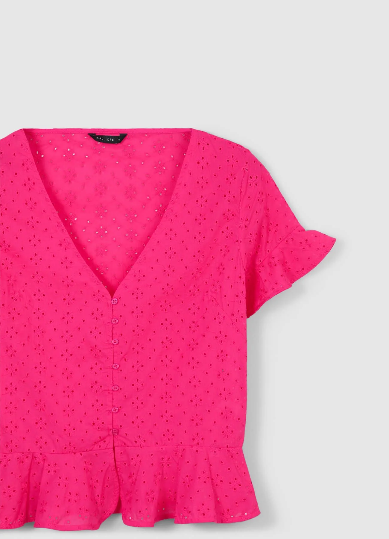 Camicia rouches sangallo - Image 5