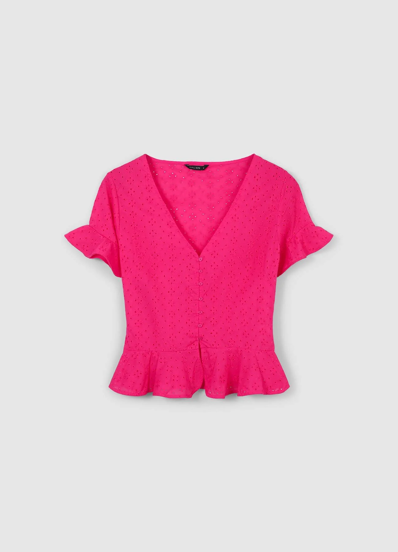 Camicia rouches sangallo - Image 7