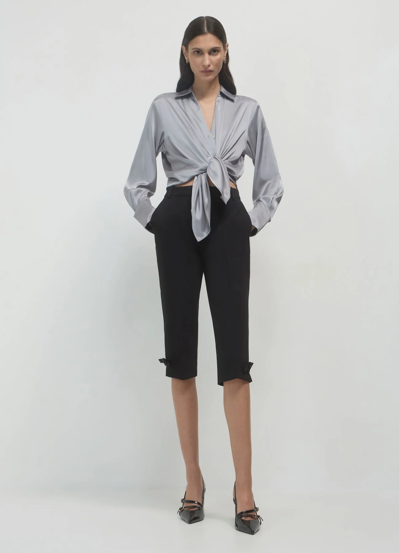 Camicia simil satin - Image 2
