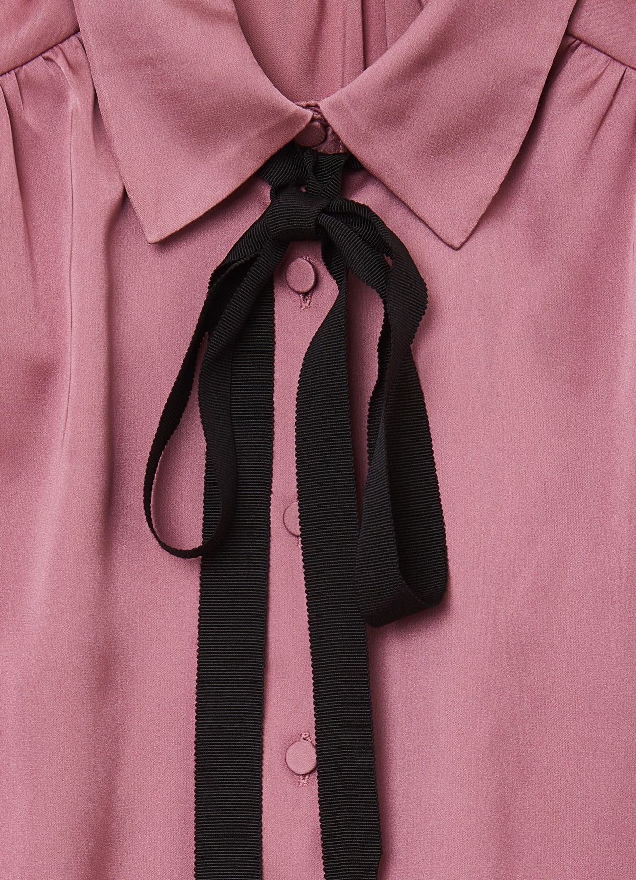 Camicia simil satin cravattino - Image 6