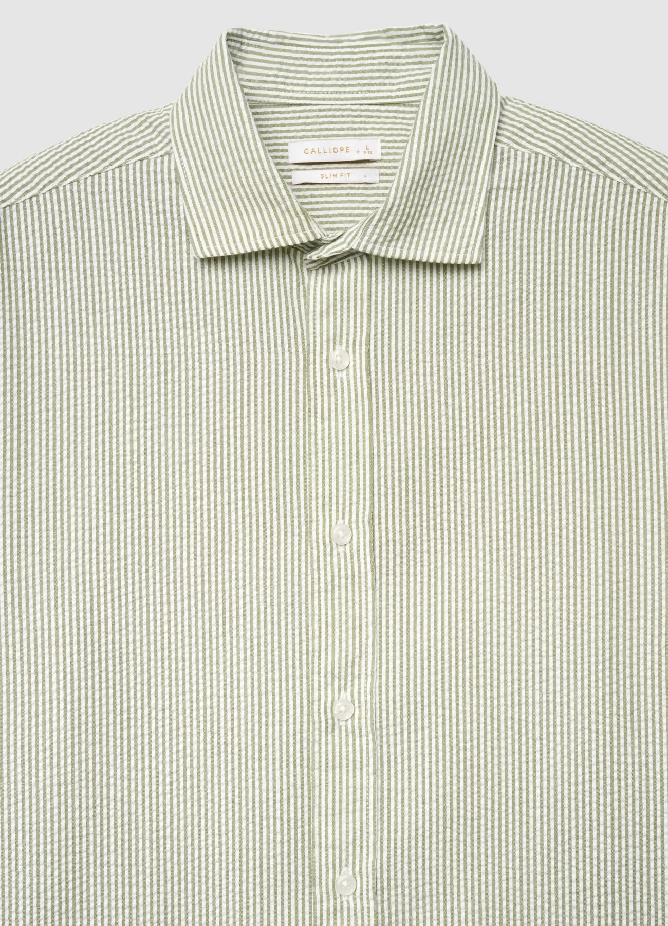 Camicia slim a righe - Image 5