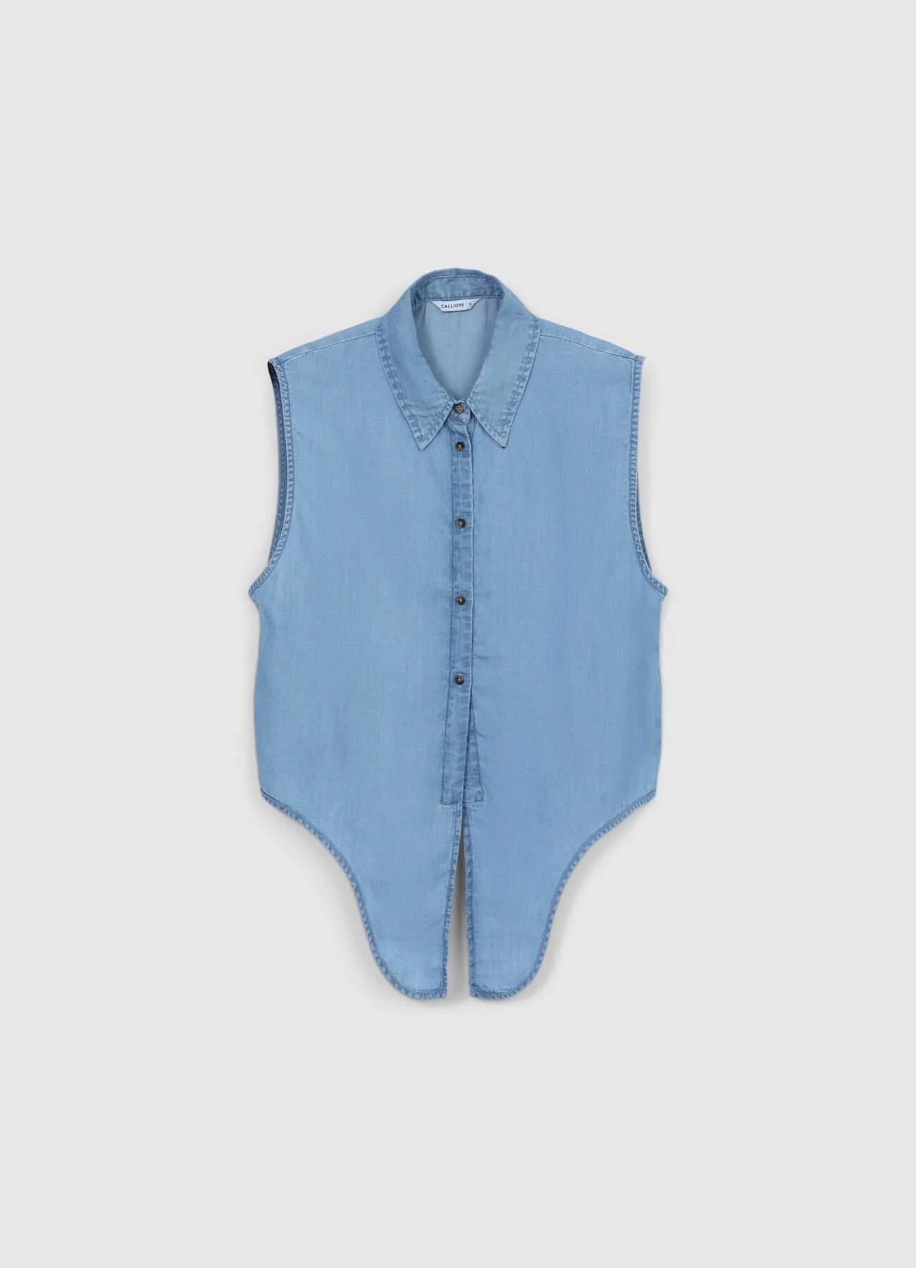 Camicia smanicata con nodo - Image 6