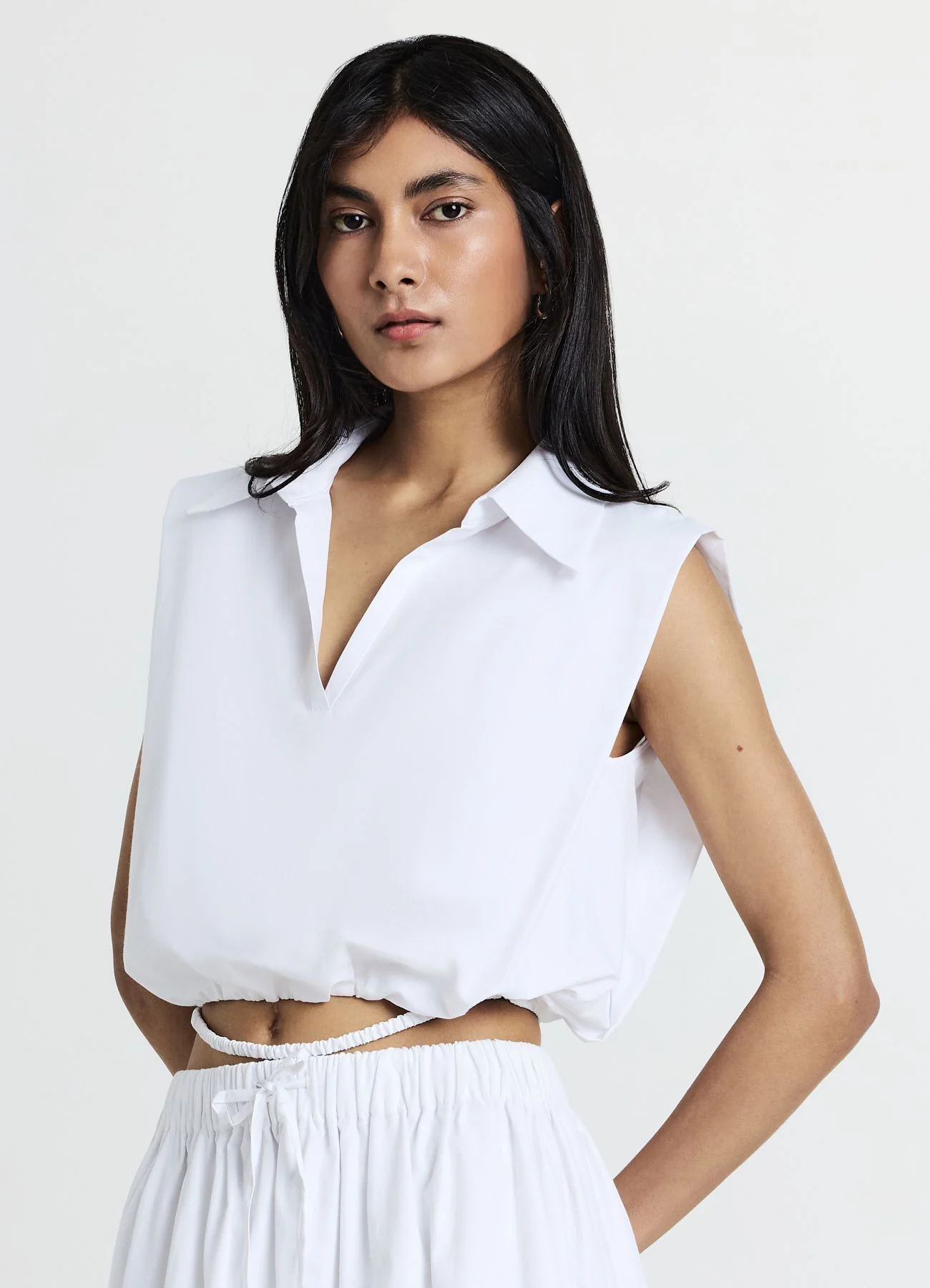 Camicia smanicata elastico - Image 2