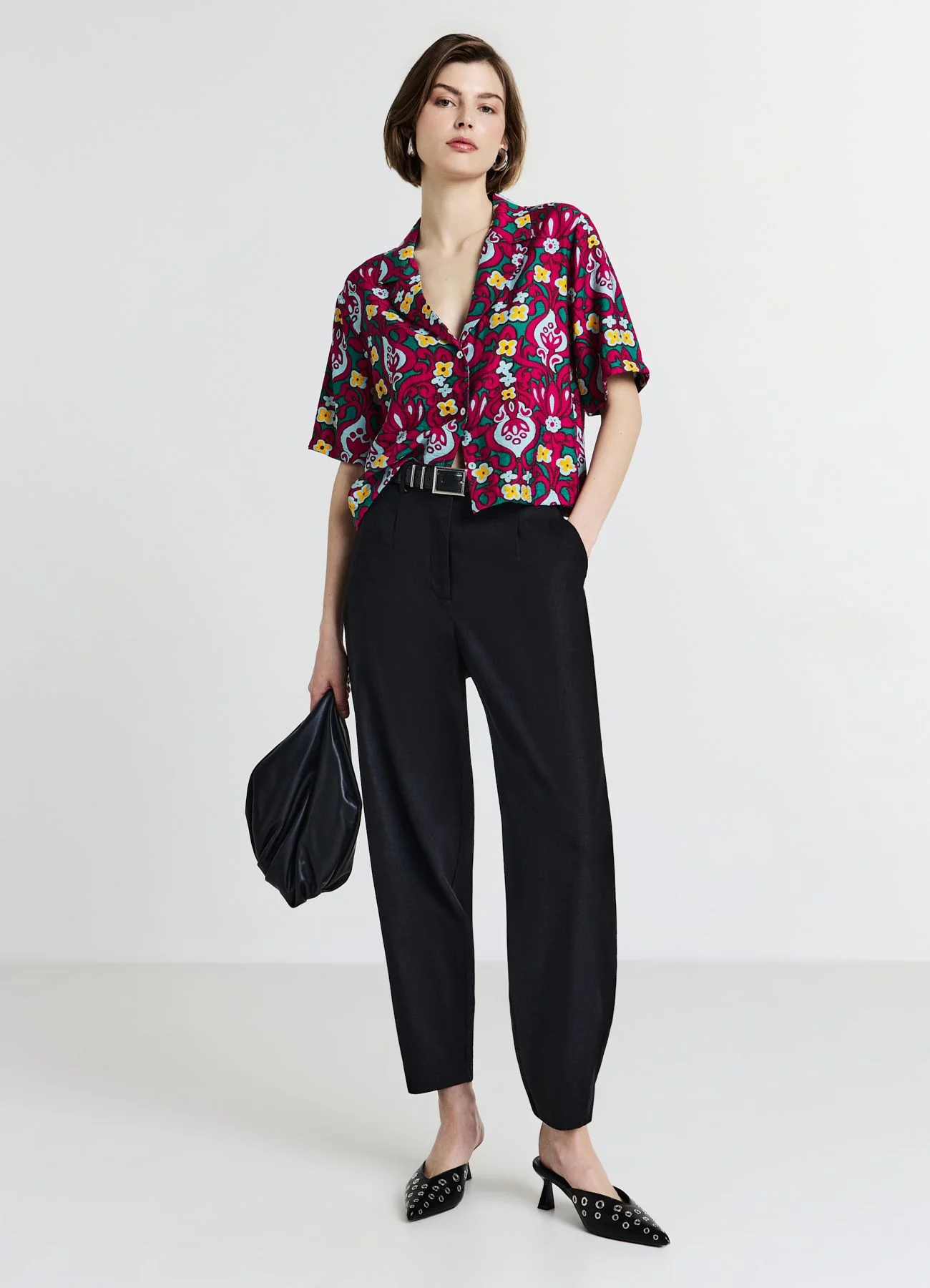 Camicia squadrata a fantasia - Image 3