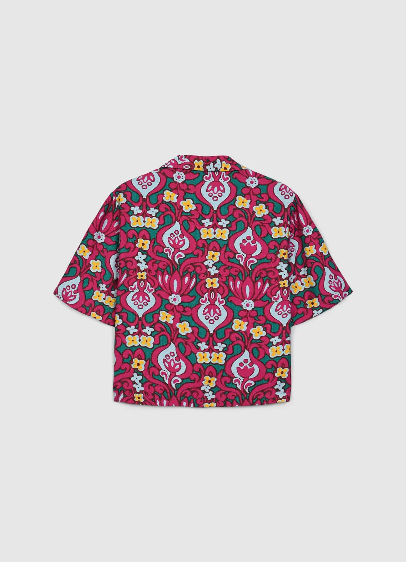 Camicia squadrata a fantasia - Image 4