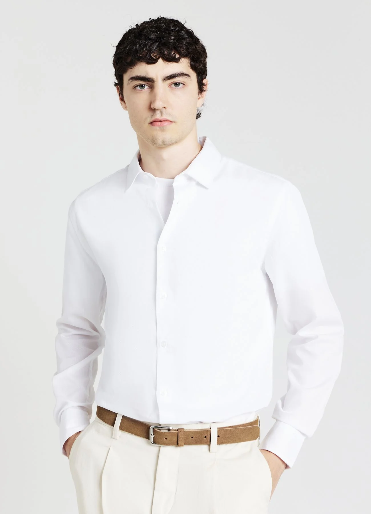 Camicia tessuto cotone operato - Image 3