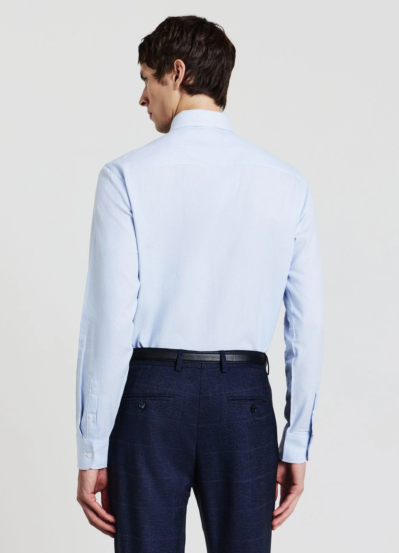 Camicia tessuto operato a righe - Image 4