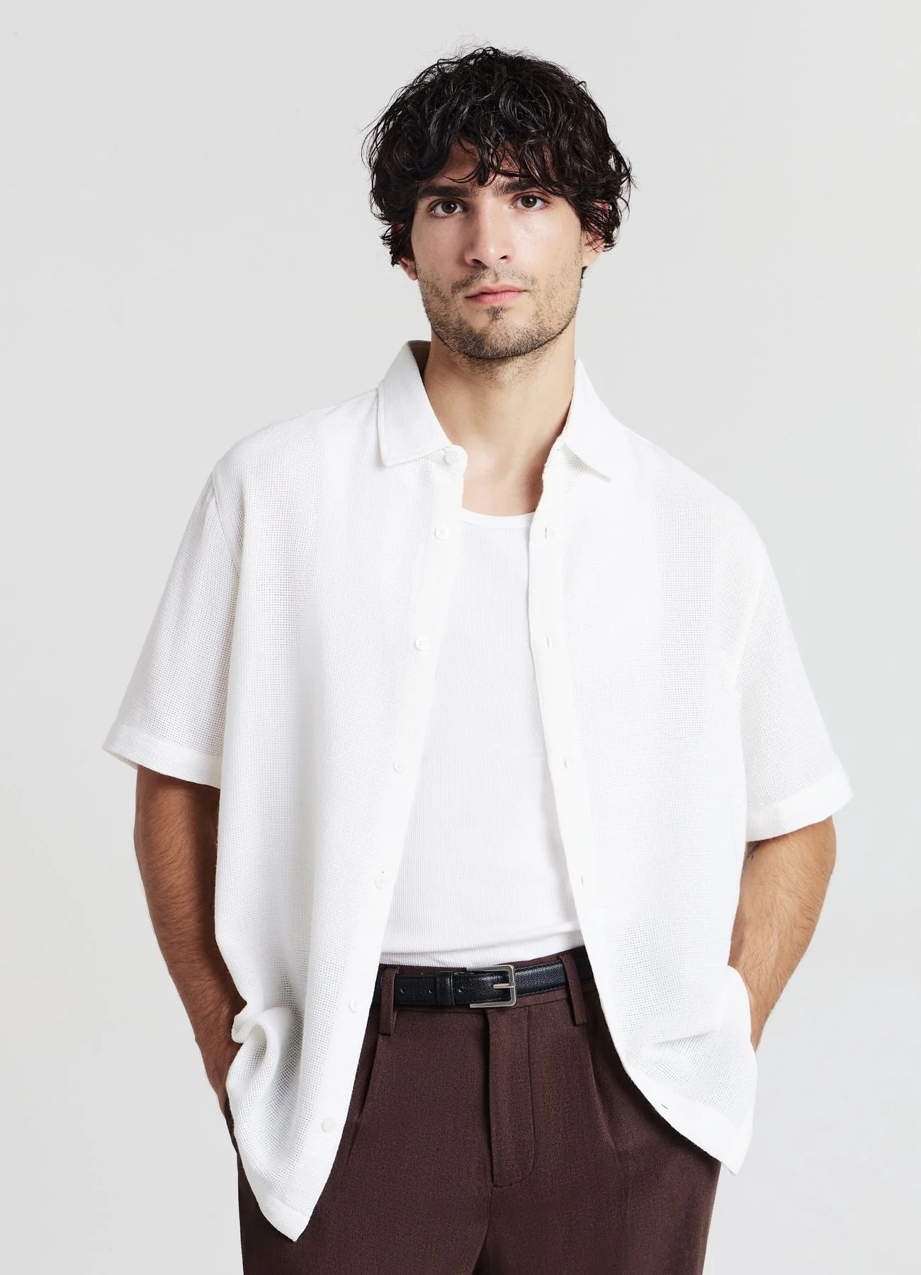 Camicia tinta unita - Image 3