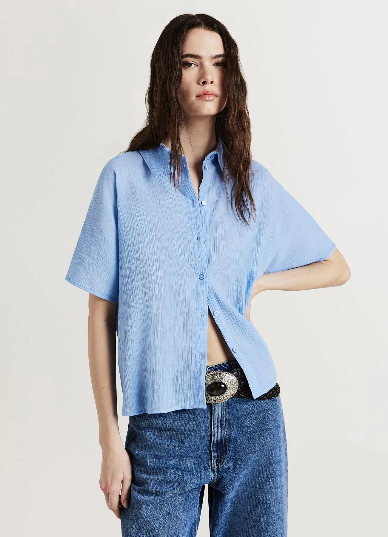 Camicia tinta unita - Image 7