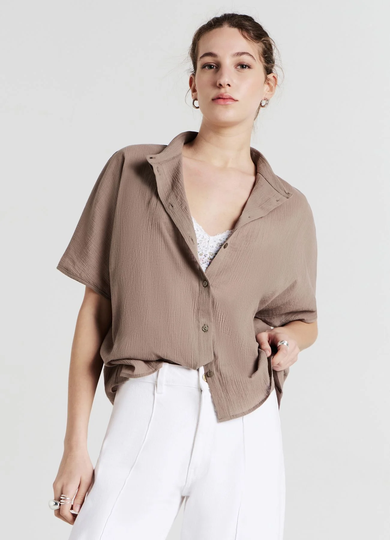 Camicia tinta unita - Image 4