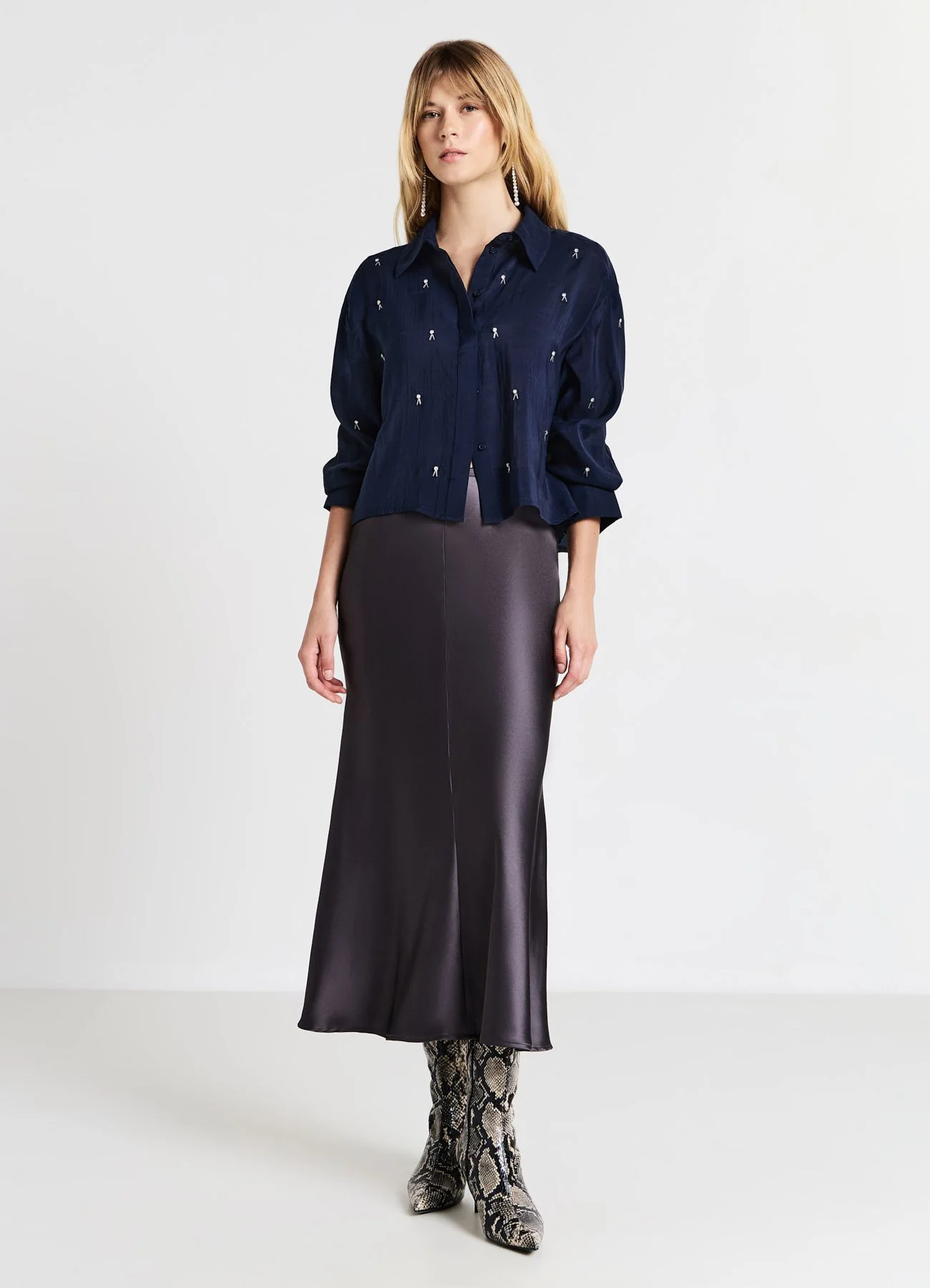 Camicia trasparenze applicazioni