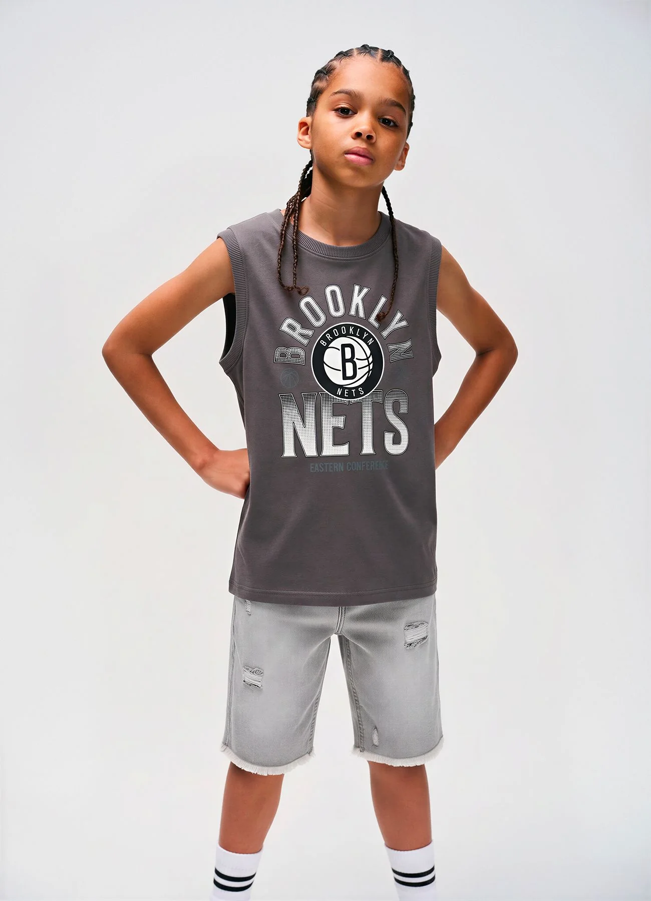 Canotta con stampa Brooklyn Nets - Image 4