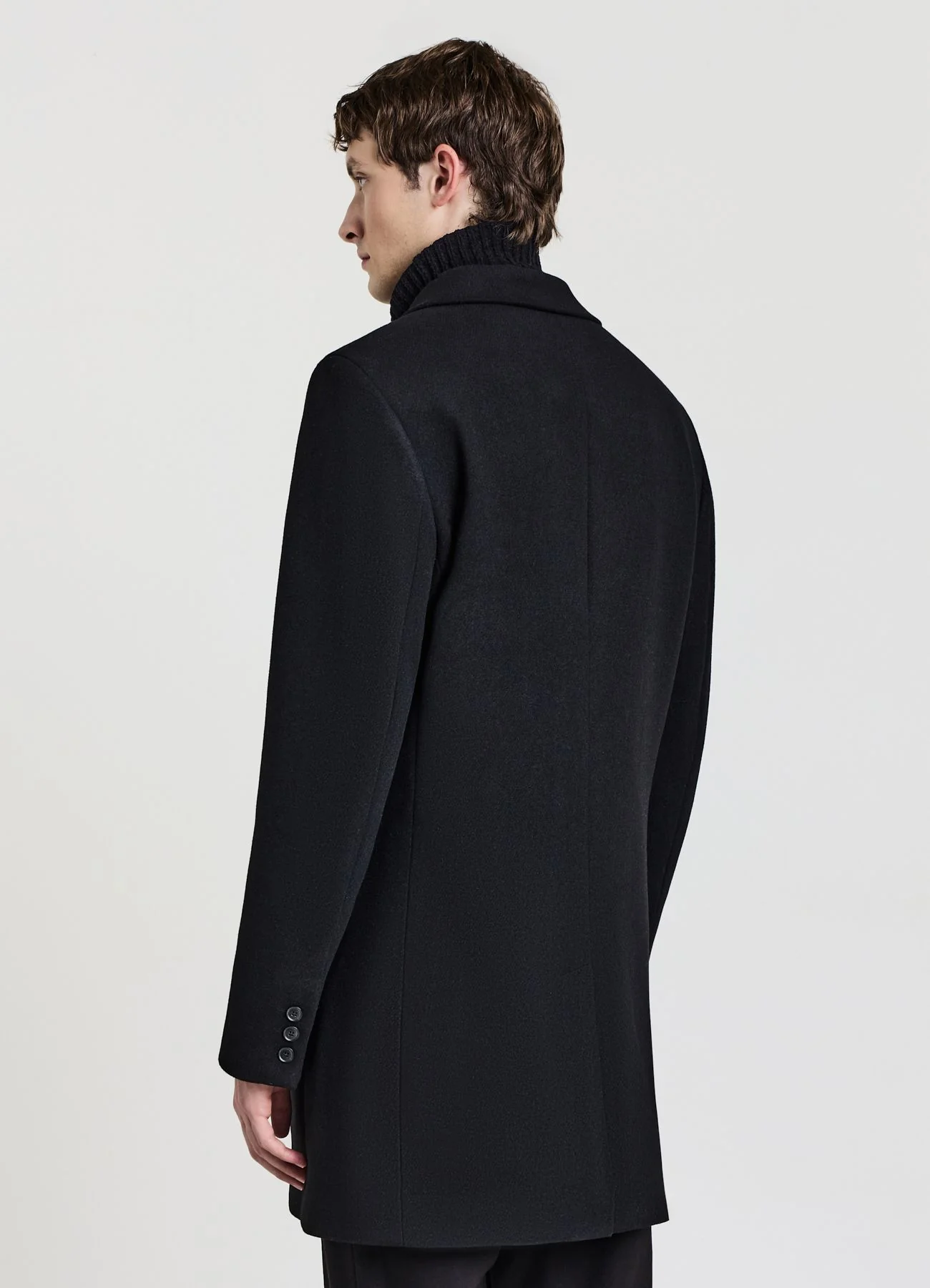 Cappotto classico con bottoni