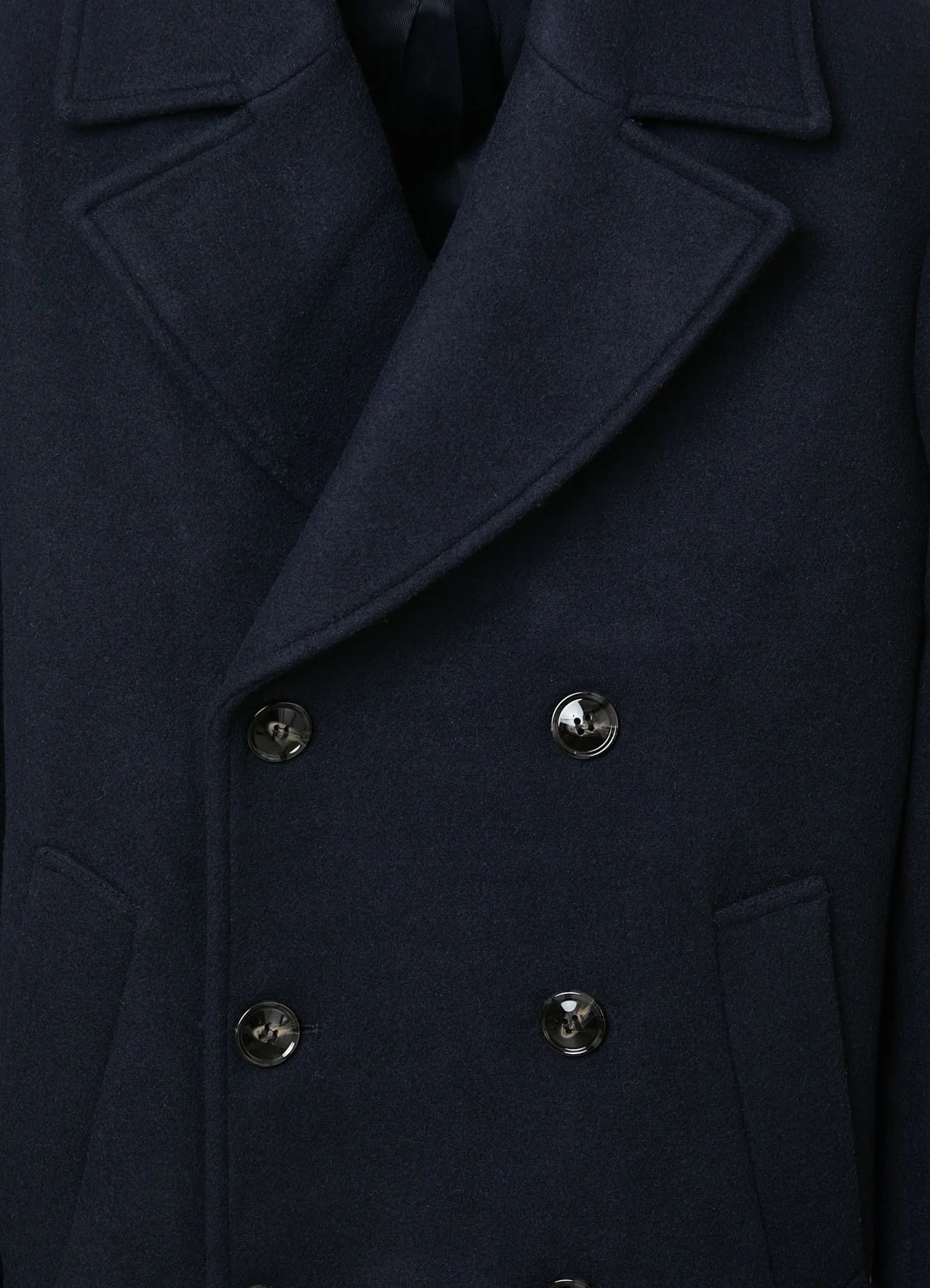 Cappotto doppiopetto in panno - Image 6