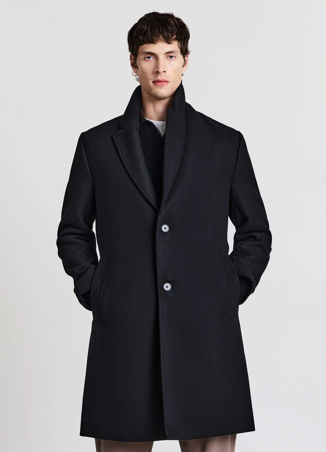 Cappotto monopetto elegante