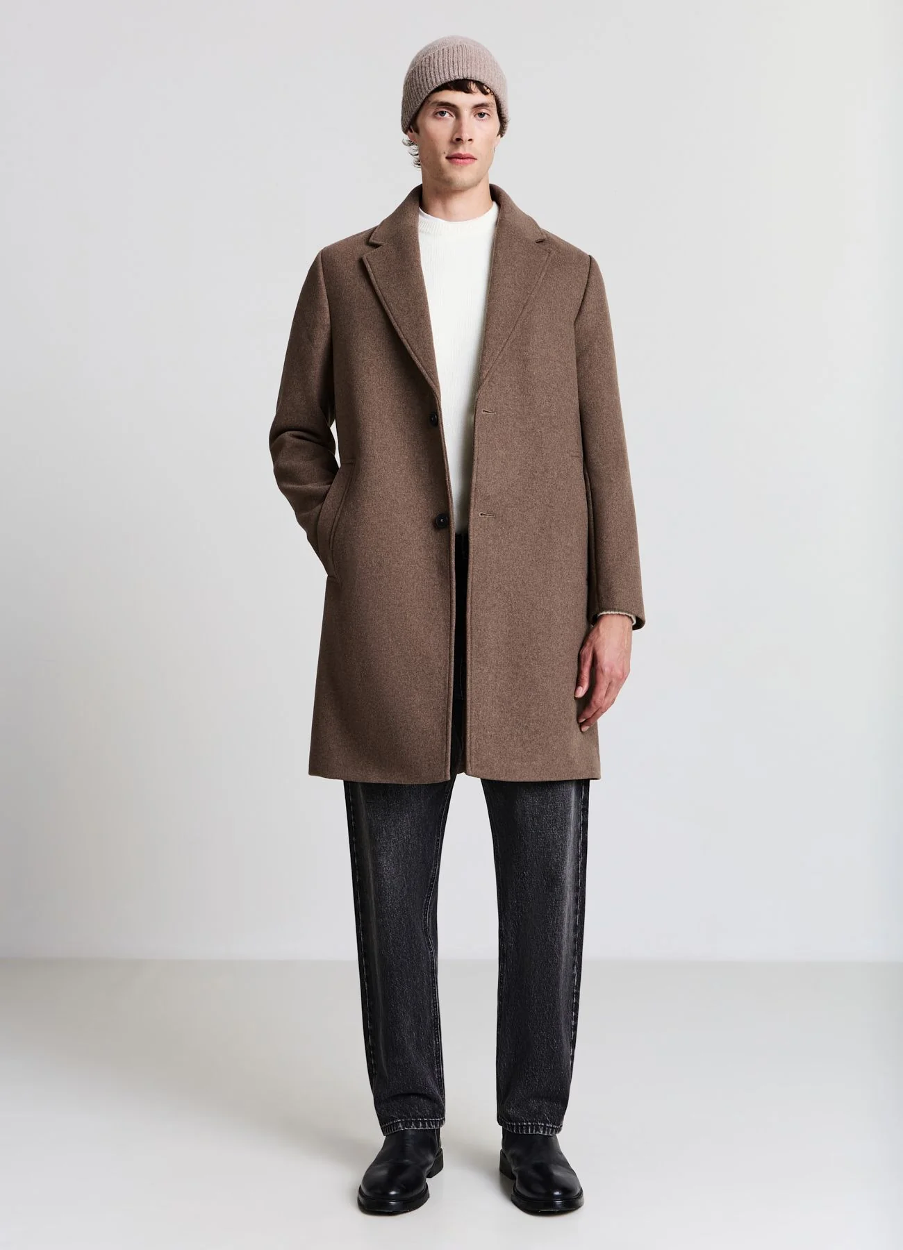 Cappotto monopetto elegante - Image 2