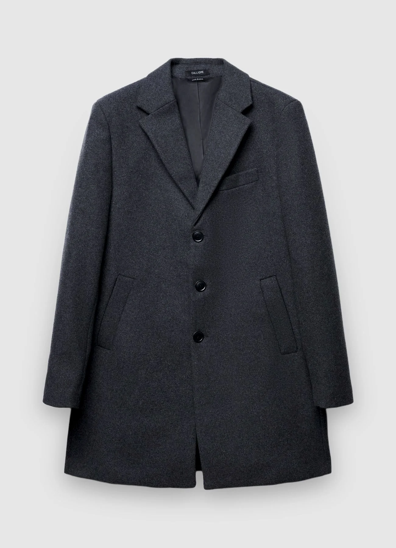 Cappotto monopetto tinta unita - Image 6
