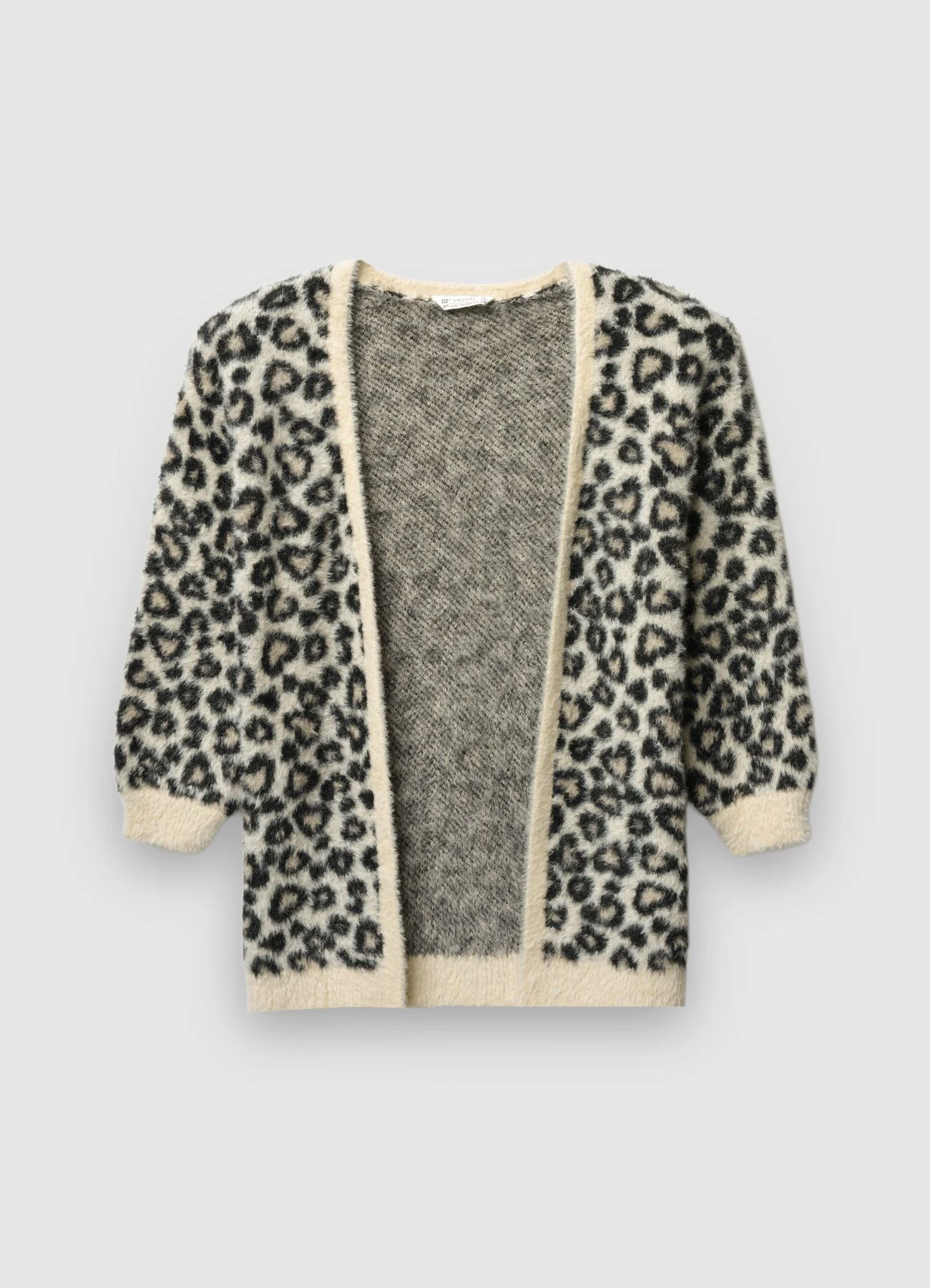 Cardigan aperto fantasia maculata - Image 4