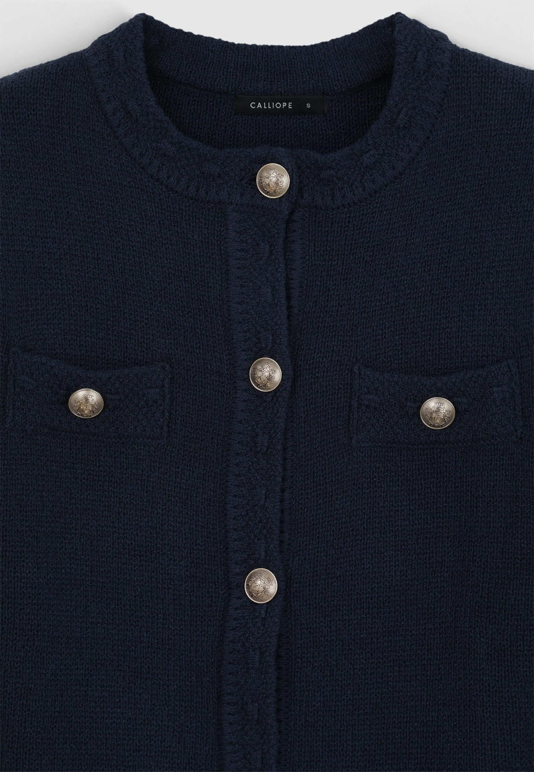Cardigan bottoni oro - Image 6