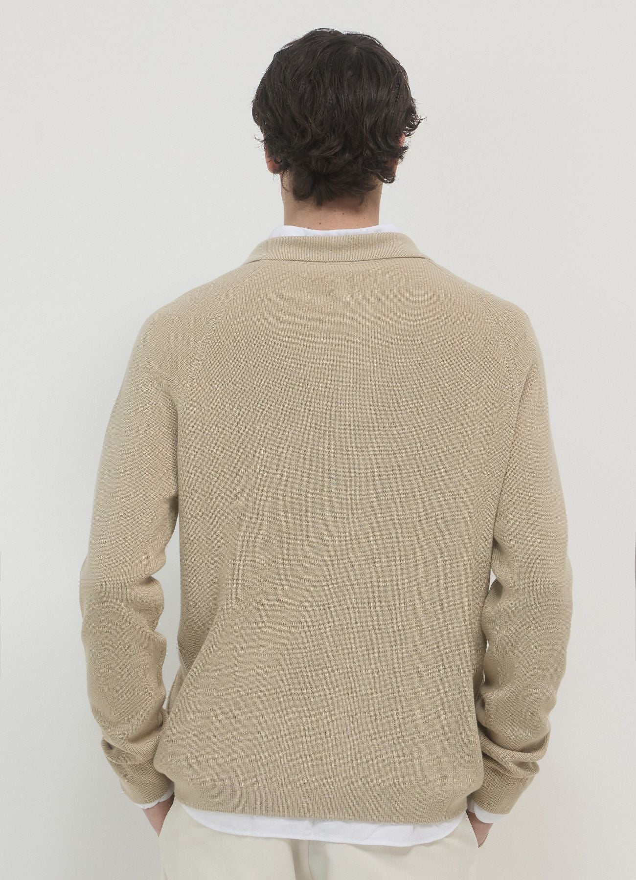 Cardigan collo a camicia - Image 3