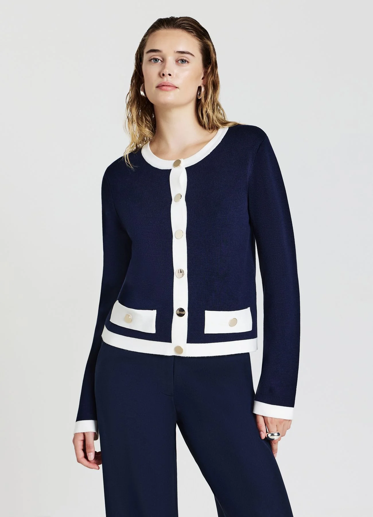 Cardigan con bottoni - Image 3