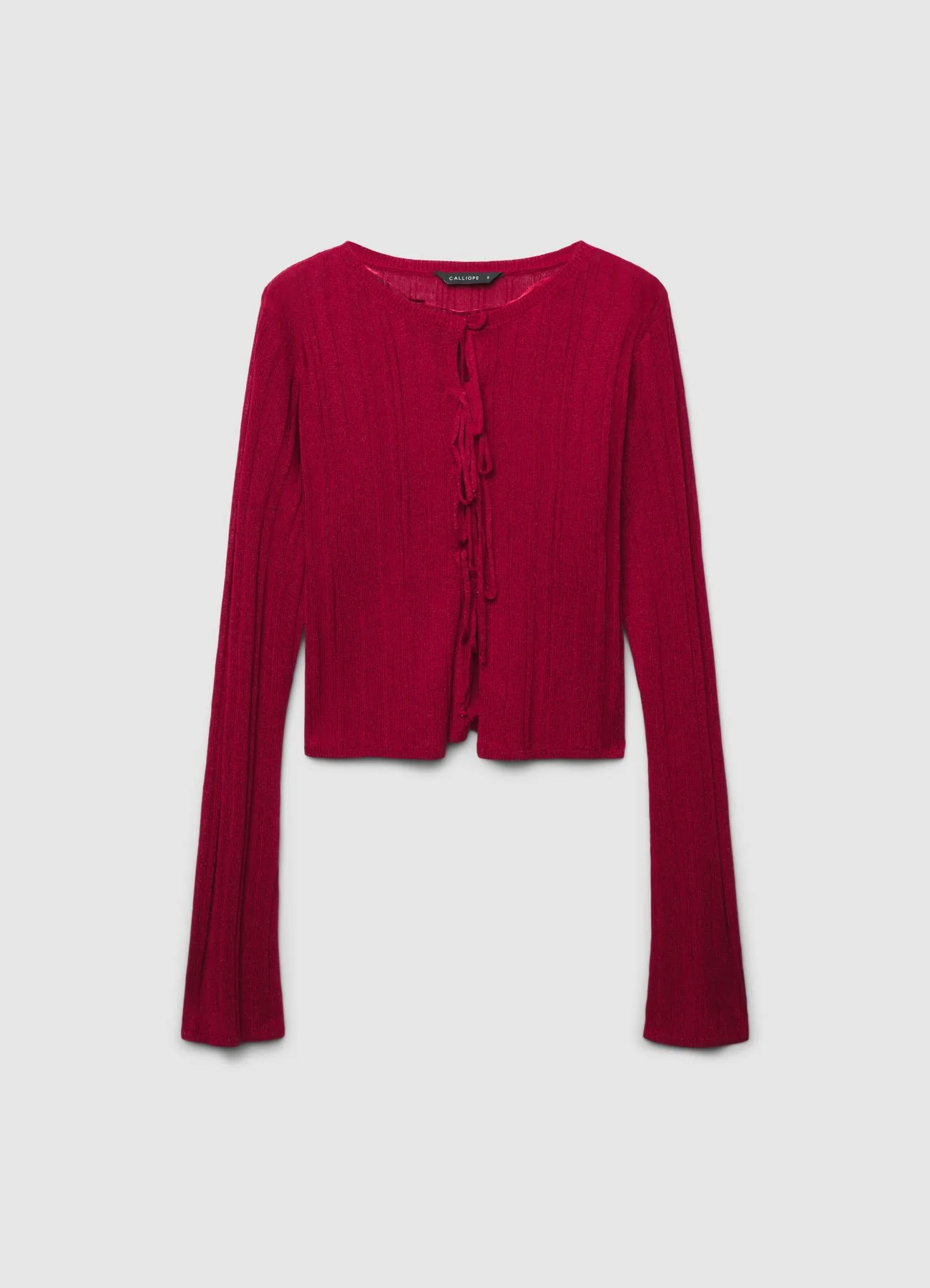 Cardigan con laccetti - Image 5