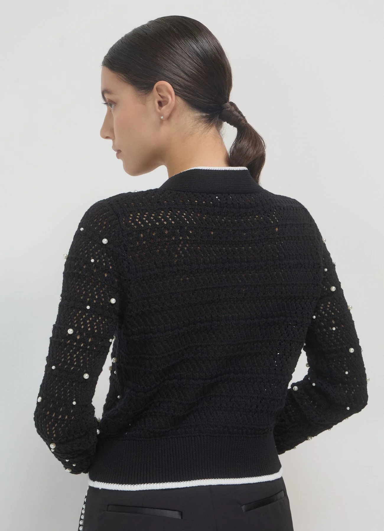 Cardigan con perle - Image 2