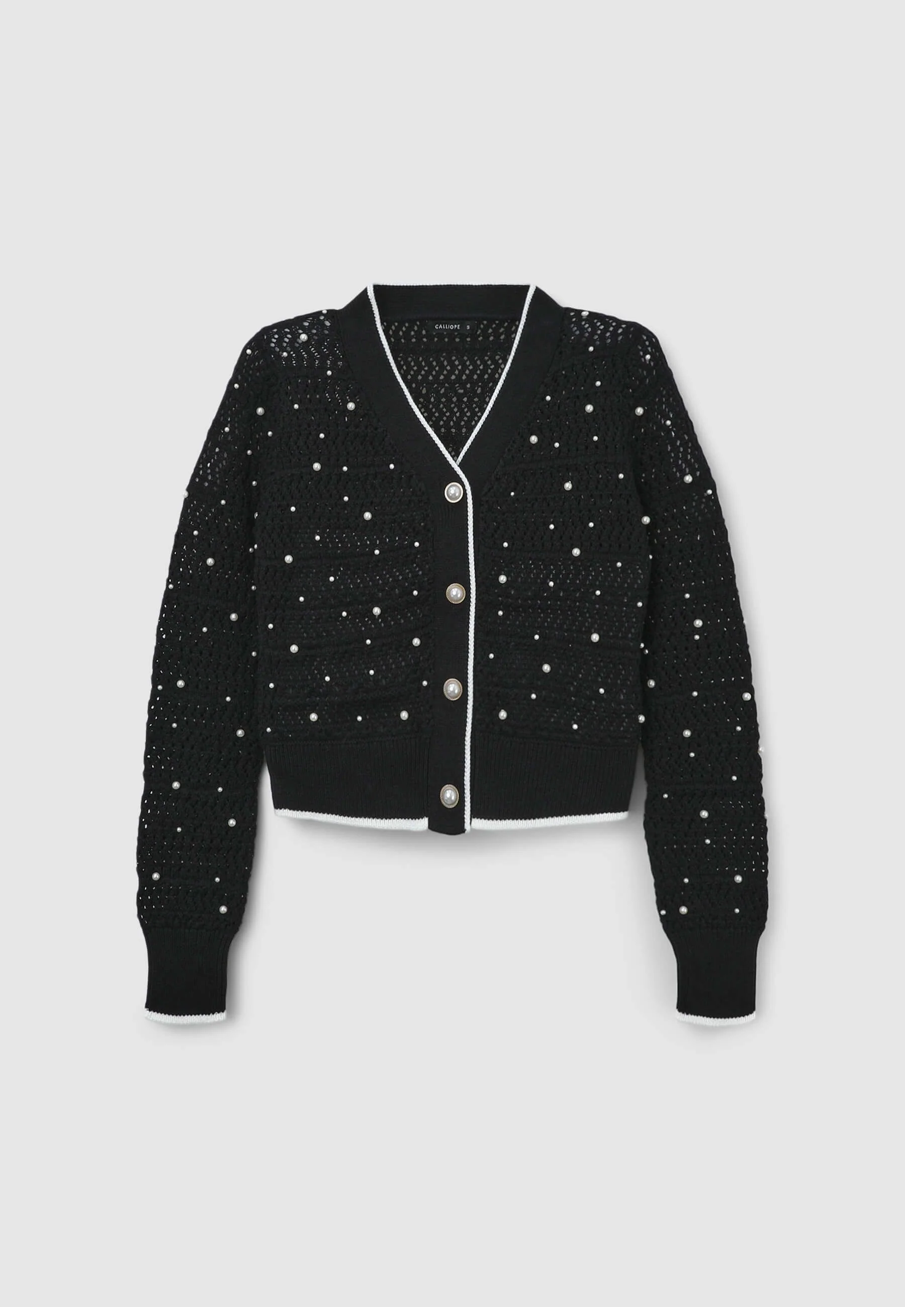 Cardigan con perle - Image 6