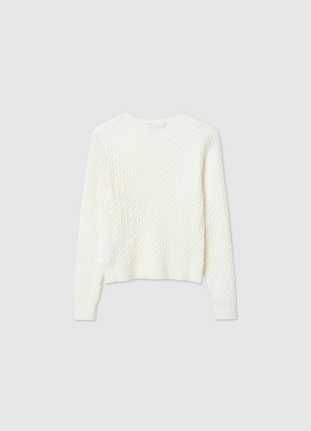 Cardigan con trecce - Image 4