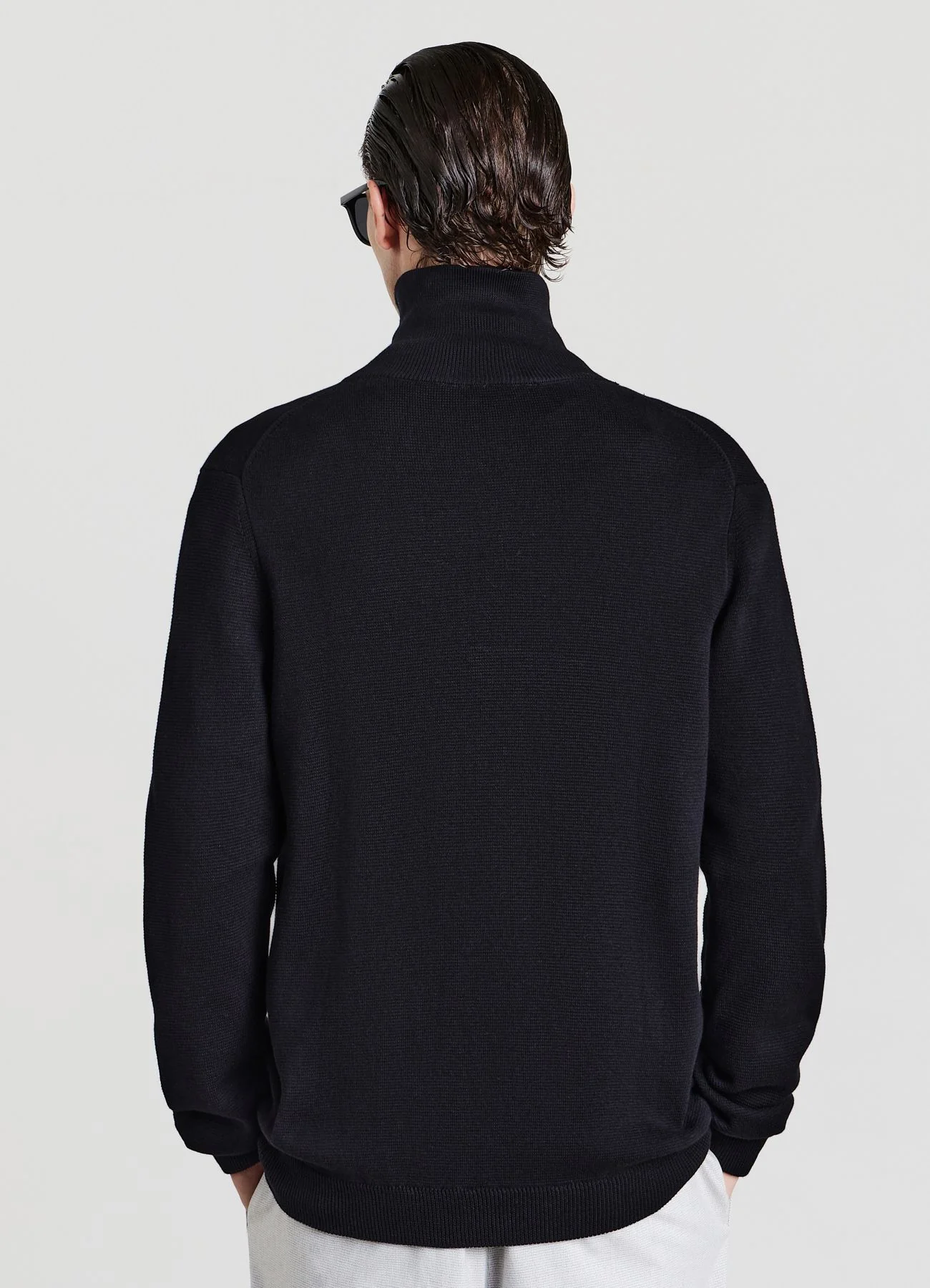 Cardigan con zip - Image 2