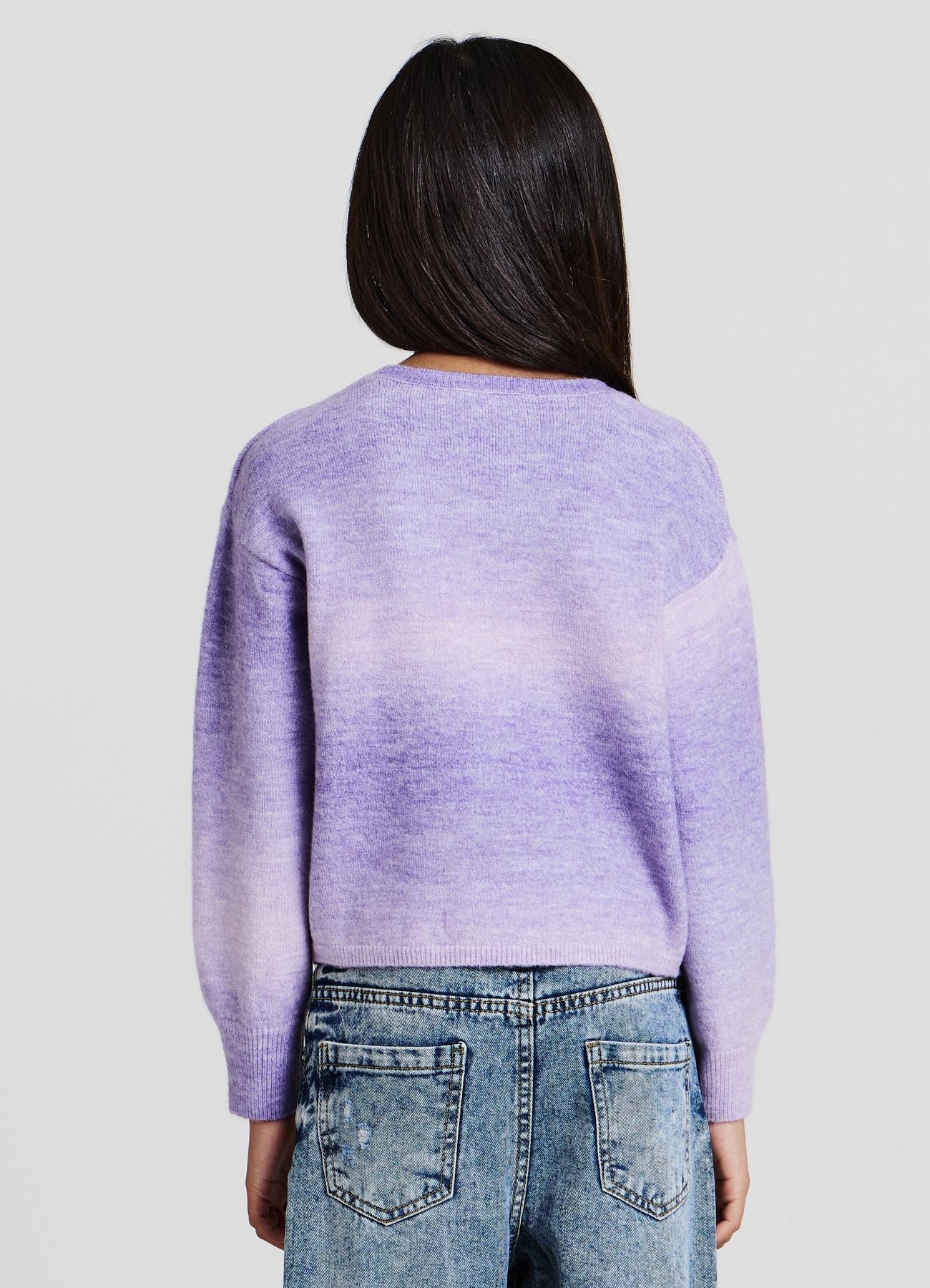 Cardigan fantasia sfumata