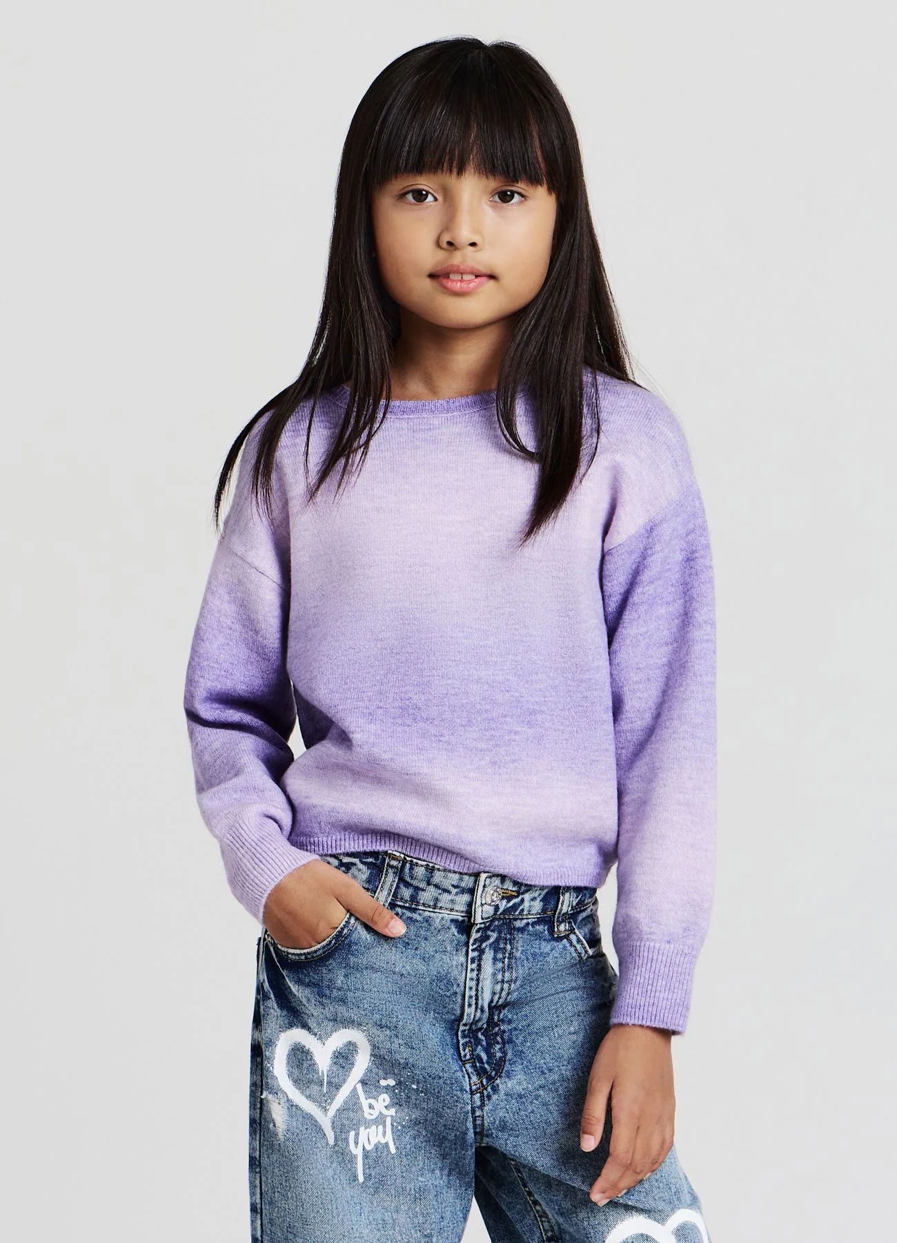 Cardigan fantasia sfumata - Image 3