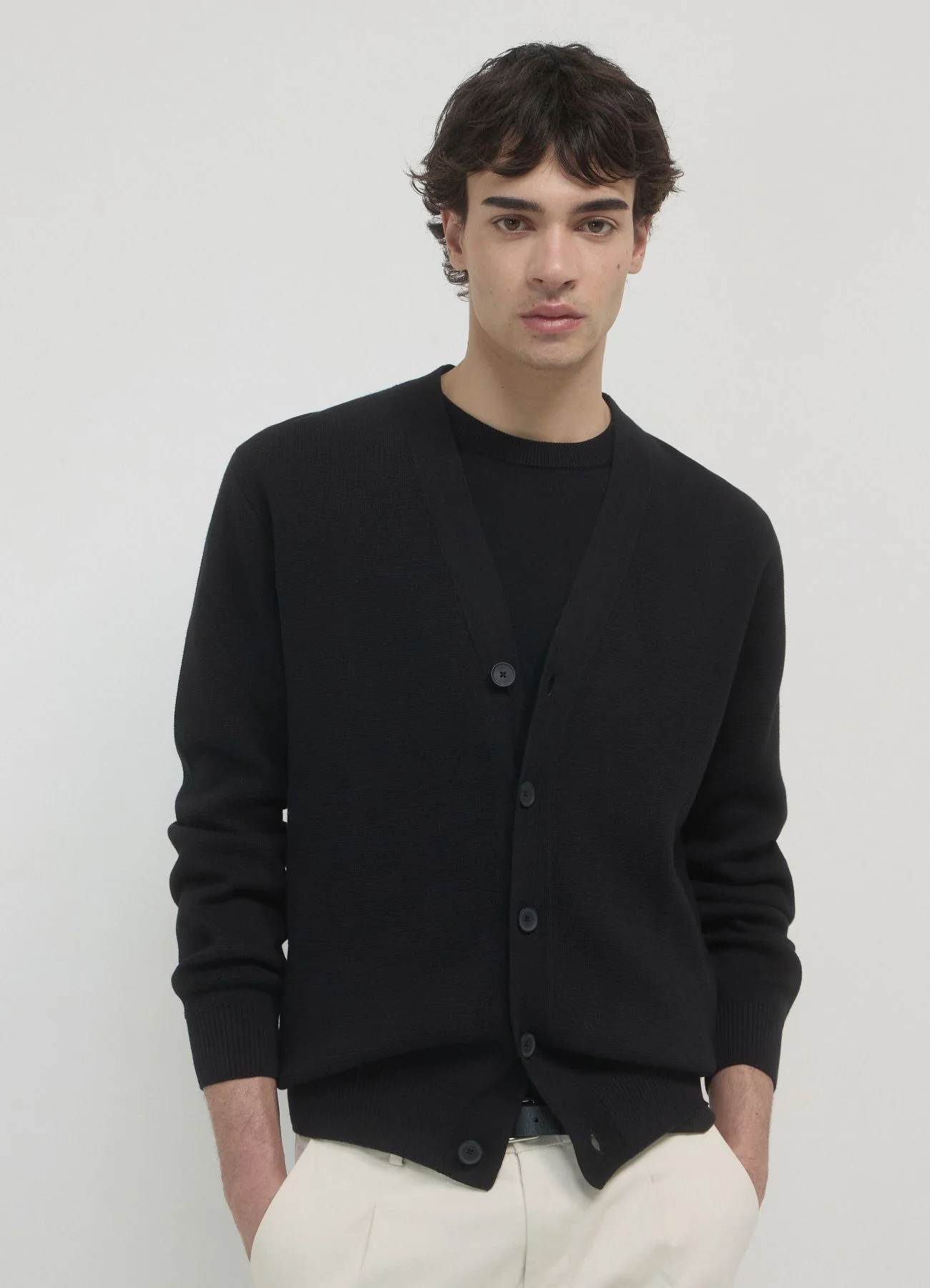 Cardigan in cotone