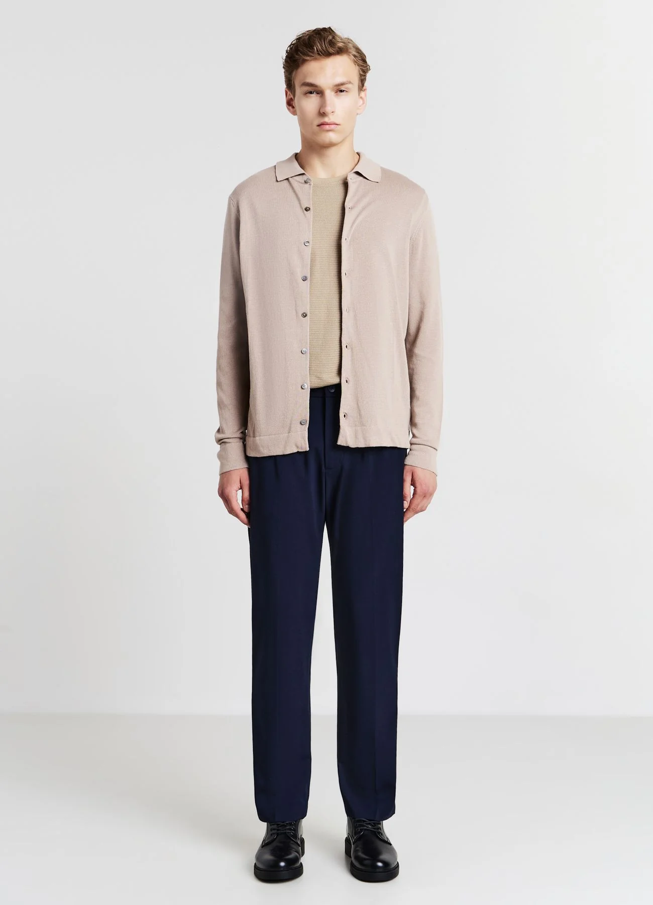 Cardigan modello camicia - Image 2