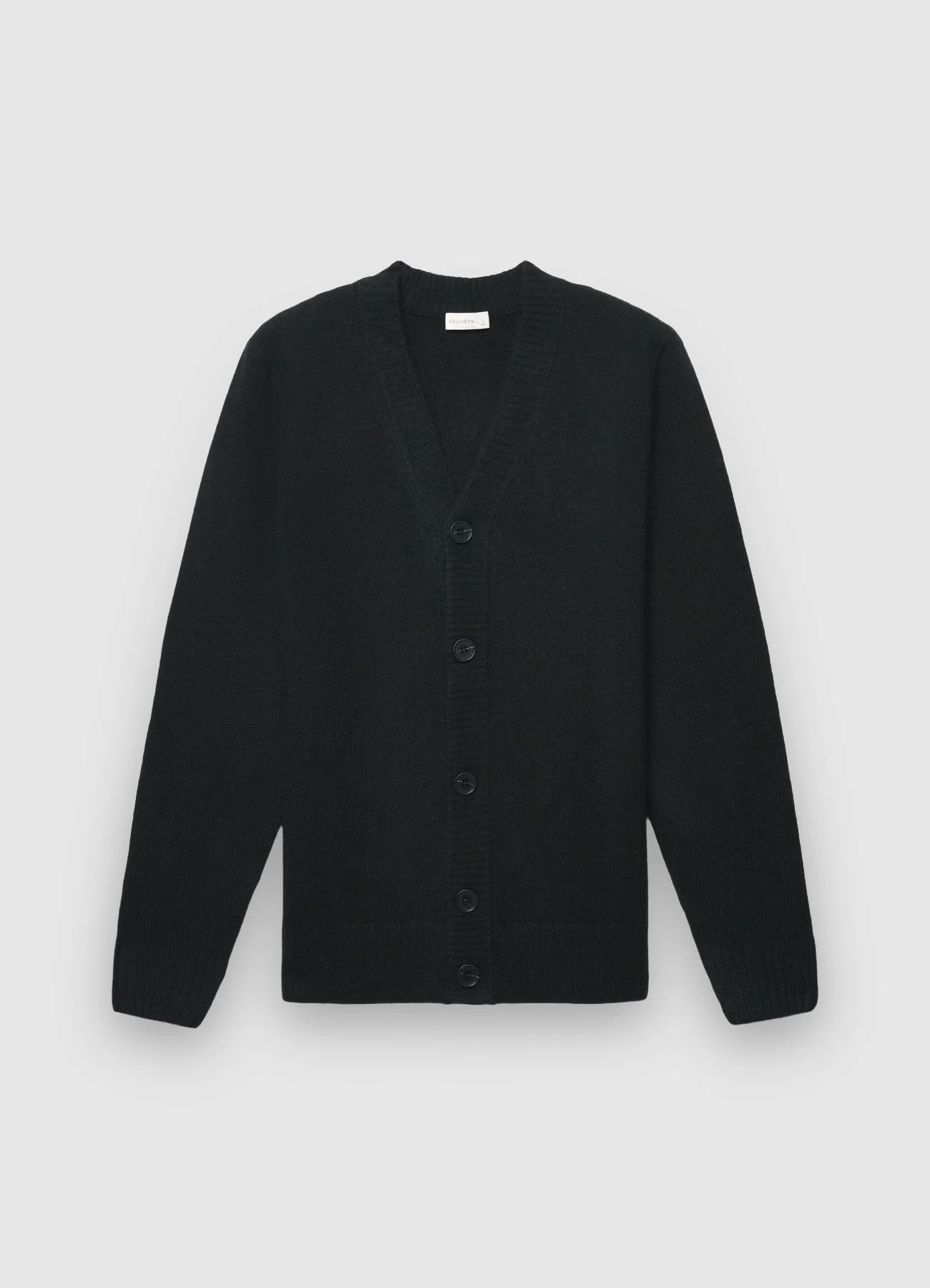 Cardigan scollo a V e bottoni - Image 4