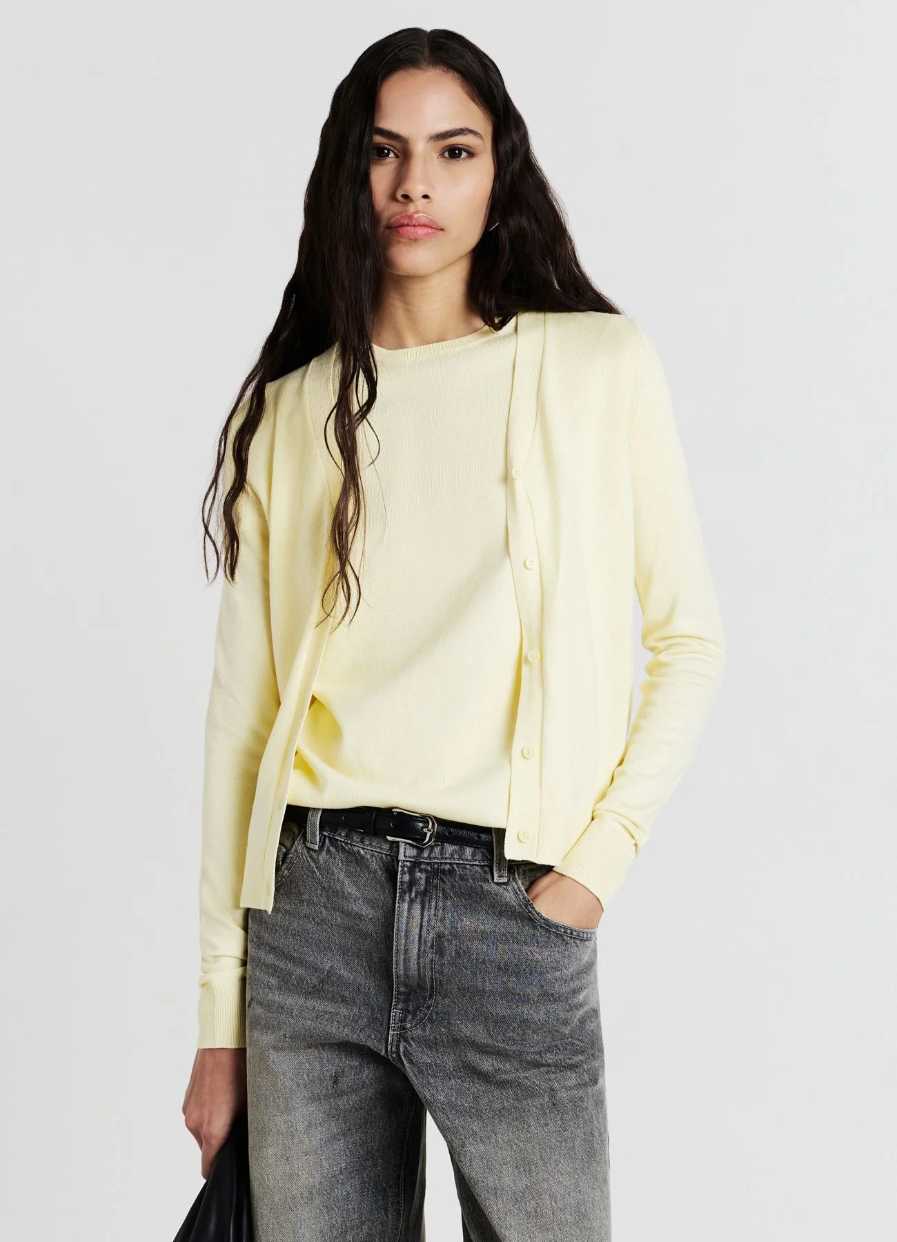 Cardigan tinta unita