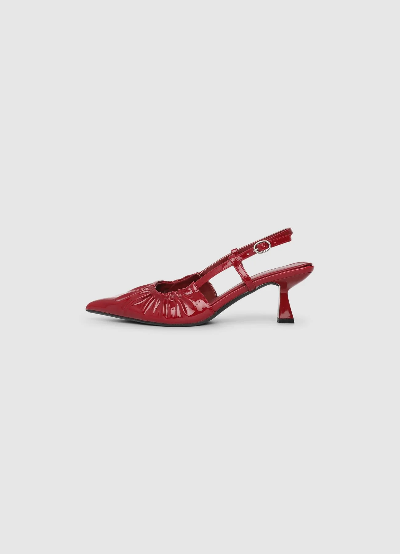 Décolleté slingback arricciata - Image 4