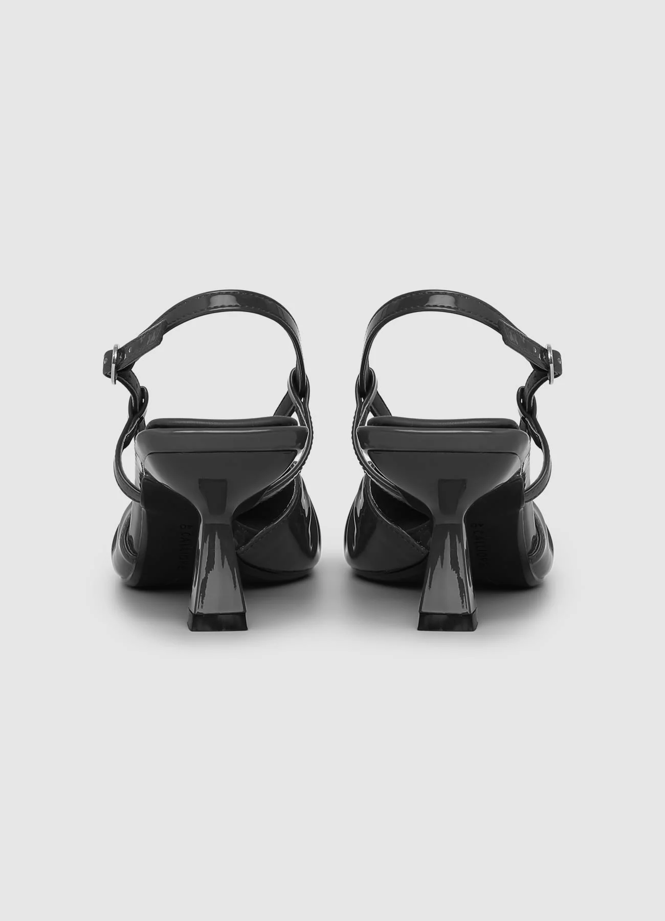 Décolleté slingback arricciata - Image 2