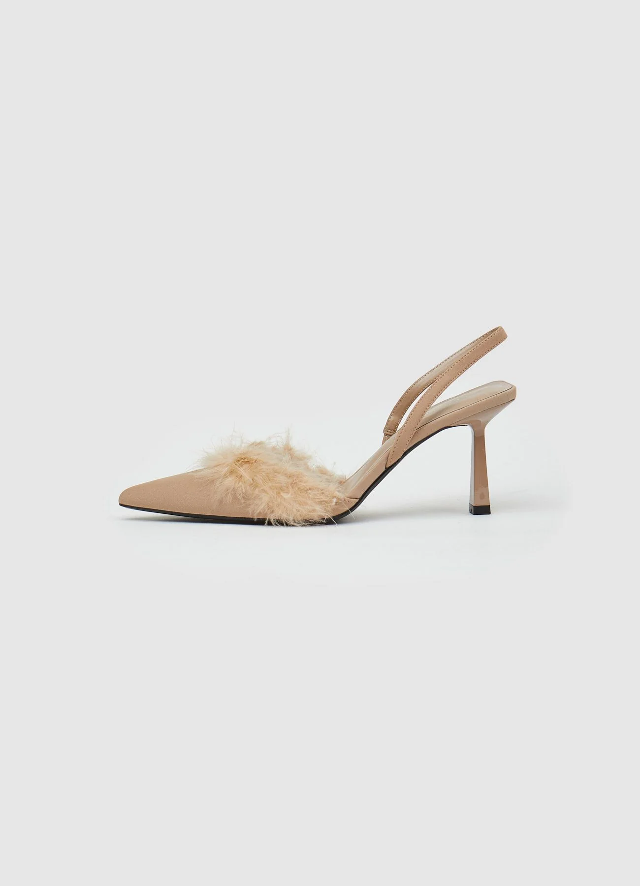 Décolleté slingback piuma - Image 3