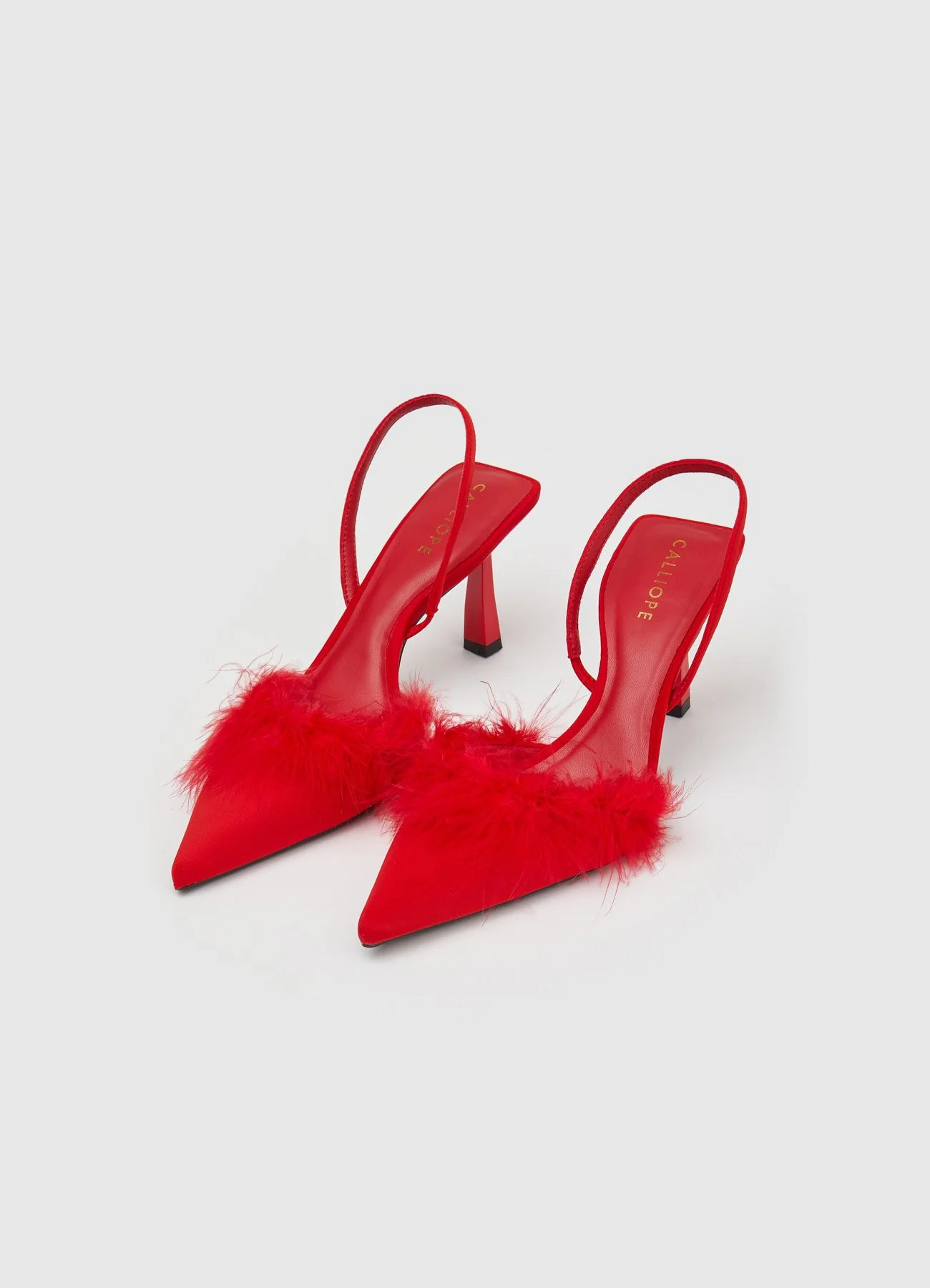 Décolleté slingback piuma - Image 2