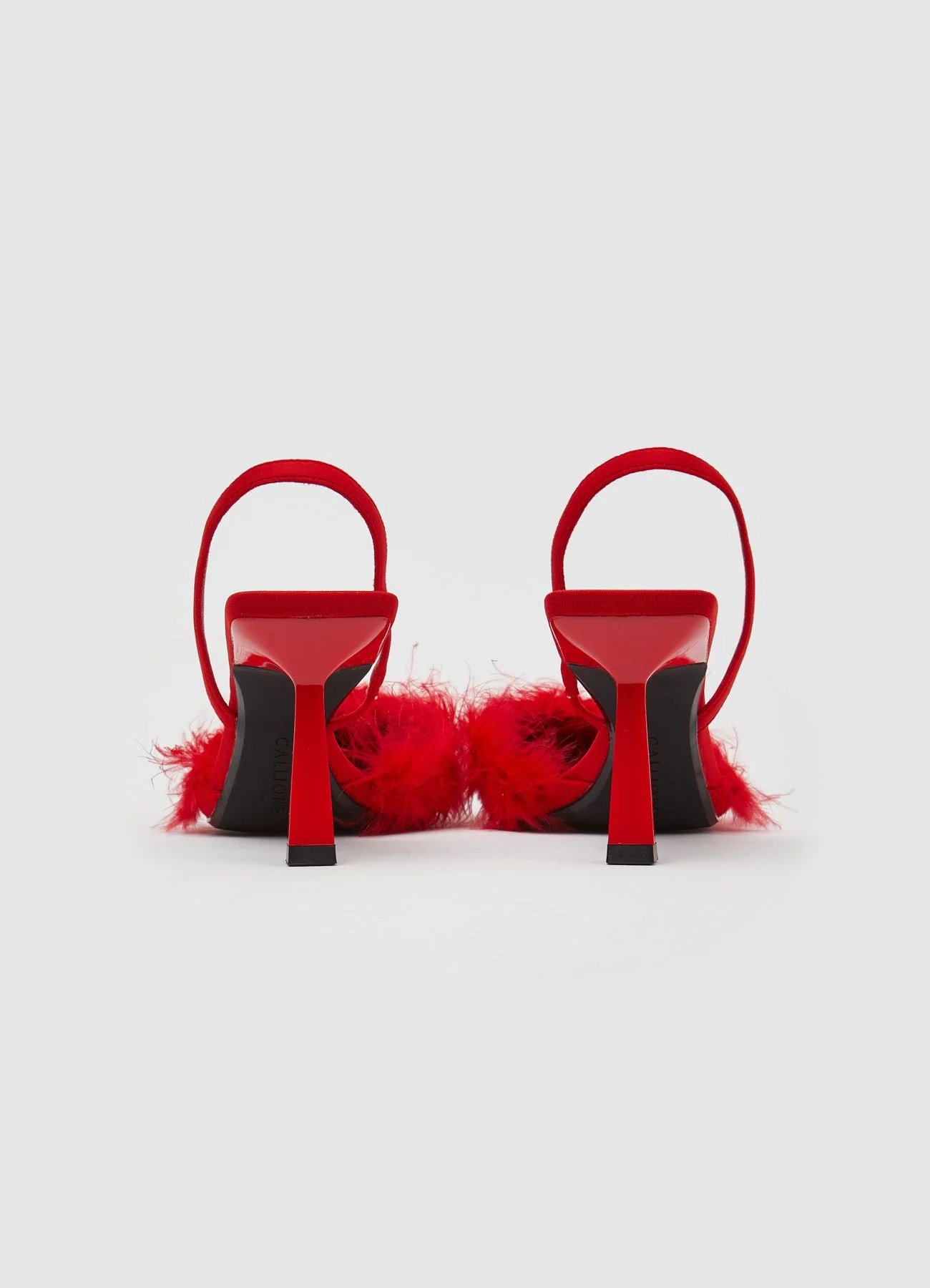 Décolleté slingback piuma - Image 3
