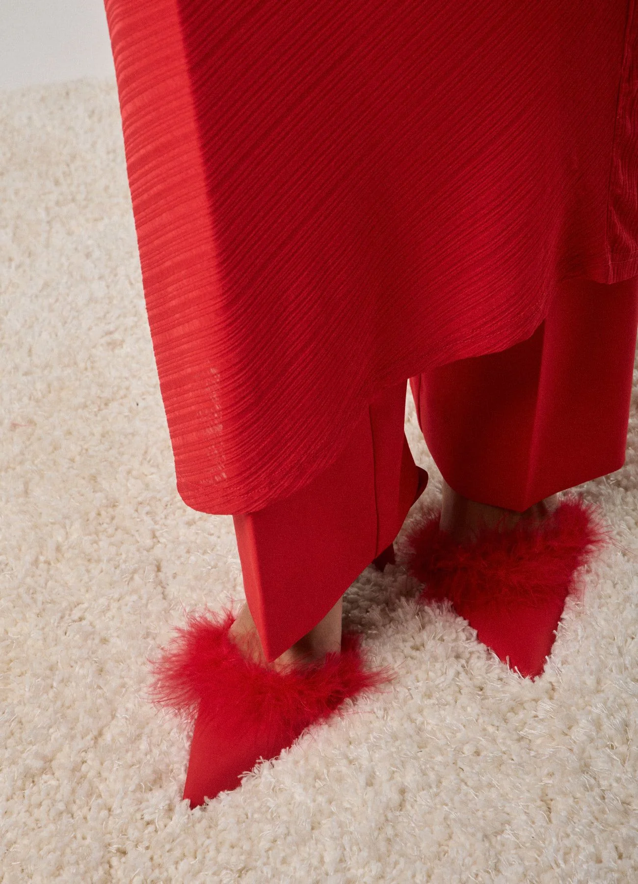 Décolleté slingback piuma - Image 4