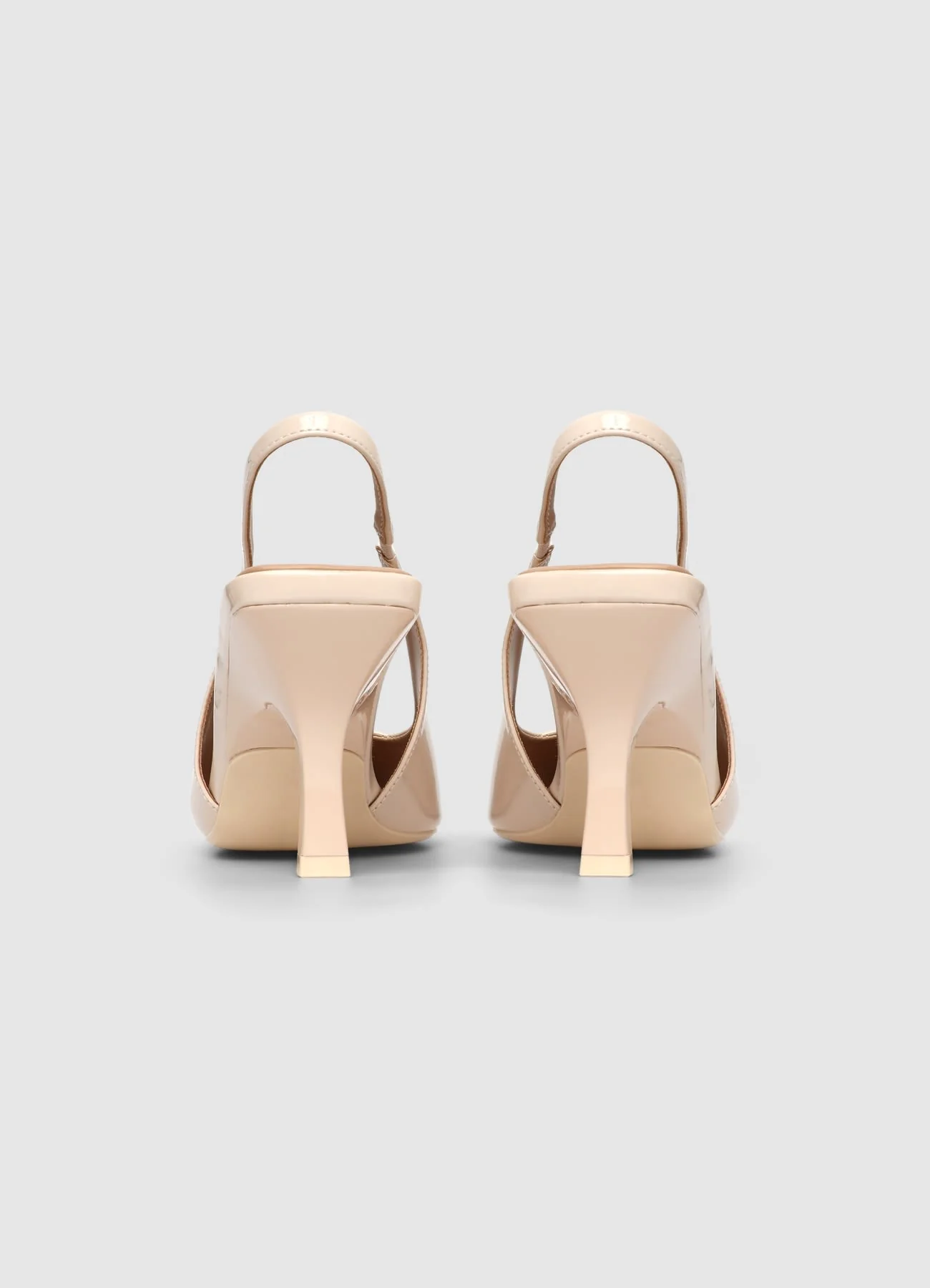 Décolleté slingback tinta unita - Image 3