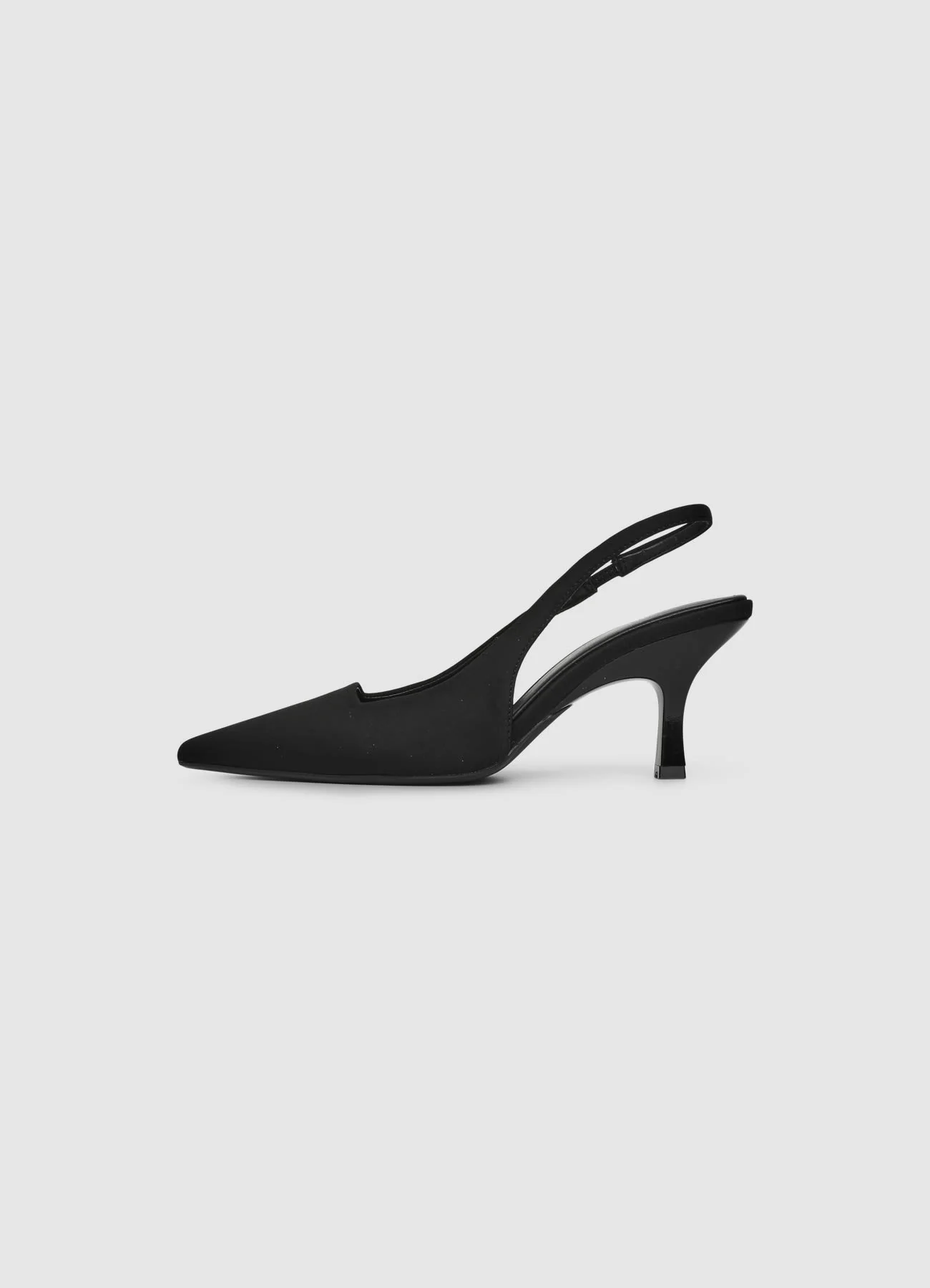 Décolleté slingback tinta unita - Image 2