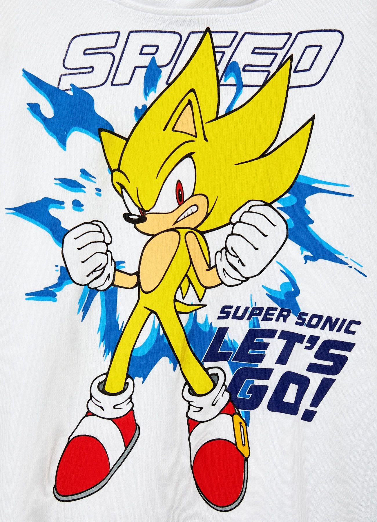 Felpa cappuccio stampa Sonic - Image 6